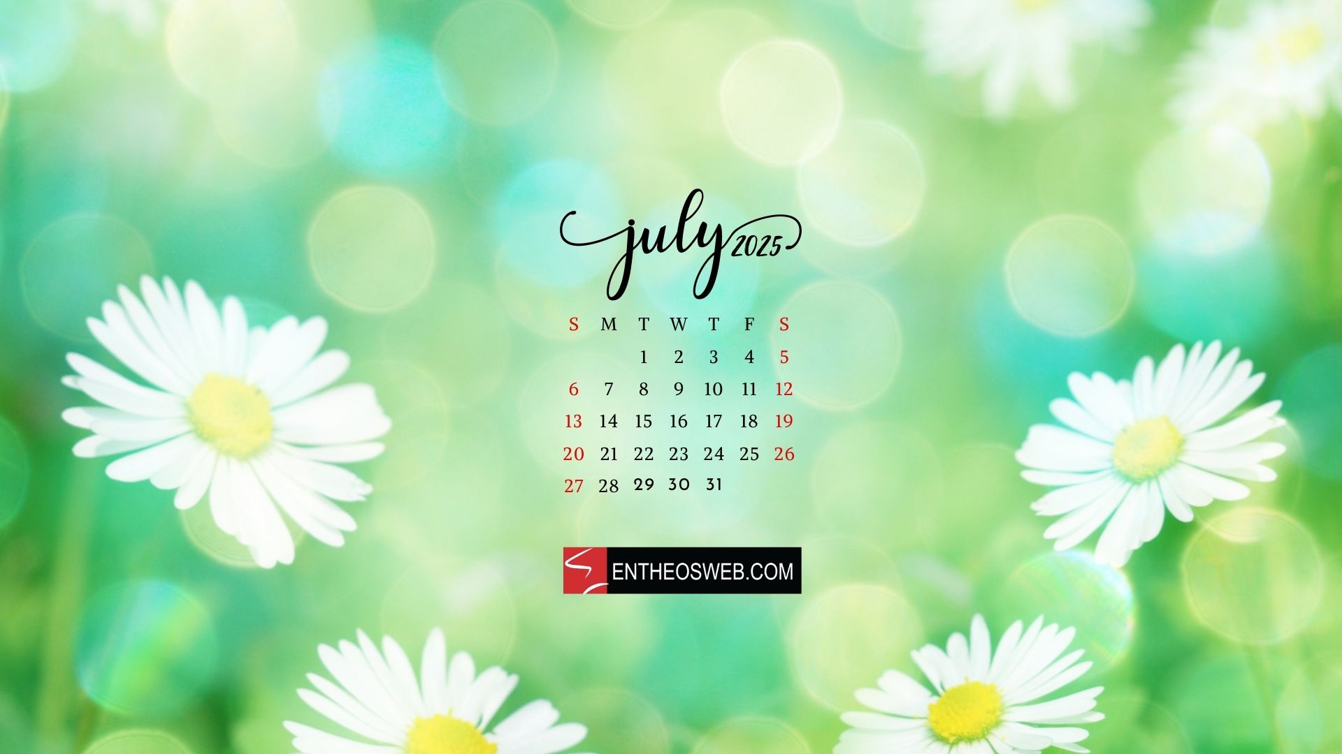 July 2025 Desktop Wallpaper