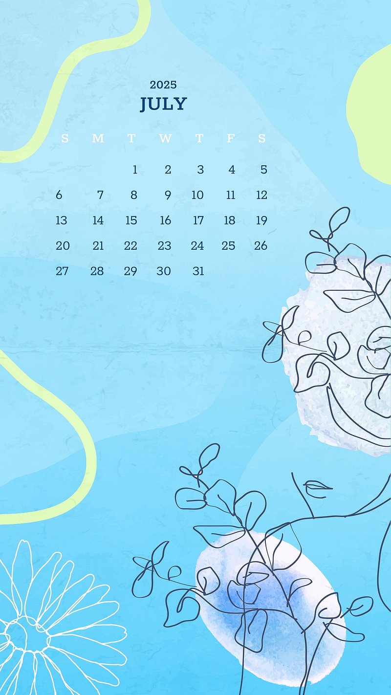 July 2022 Calendar Wallpaper Green Image Wallpaper