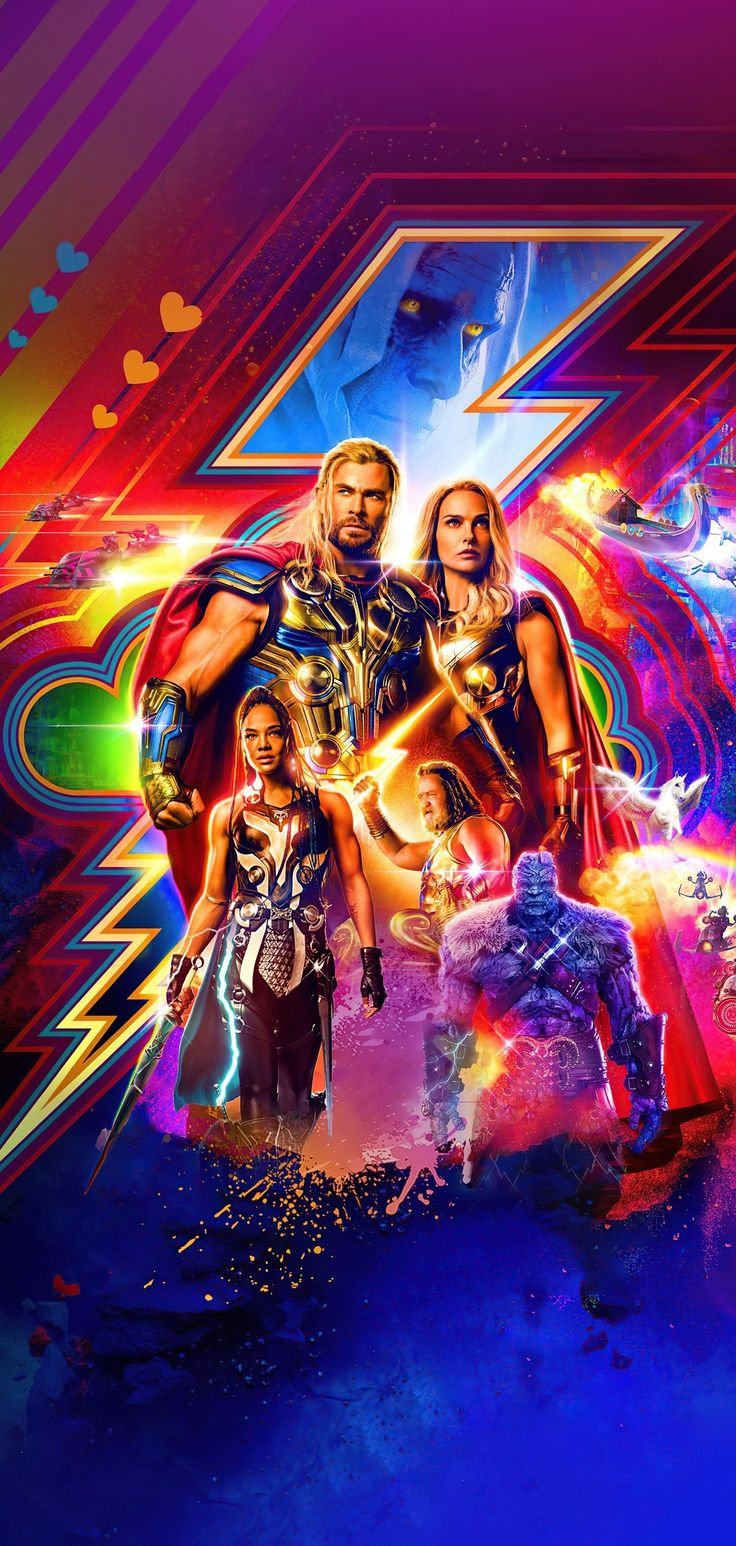 Thor: Love And Thunder Phone Wallpaper
