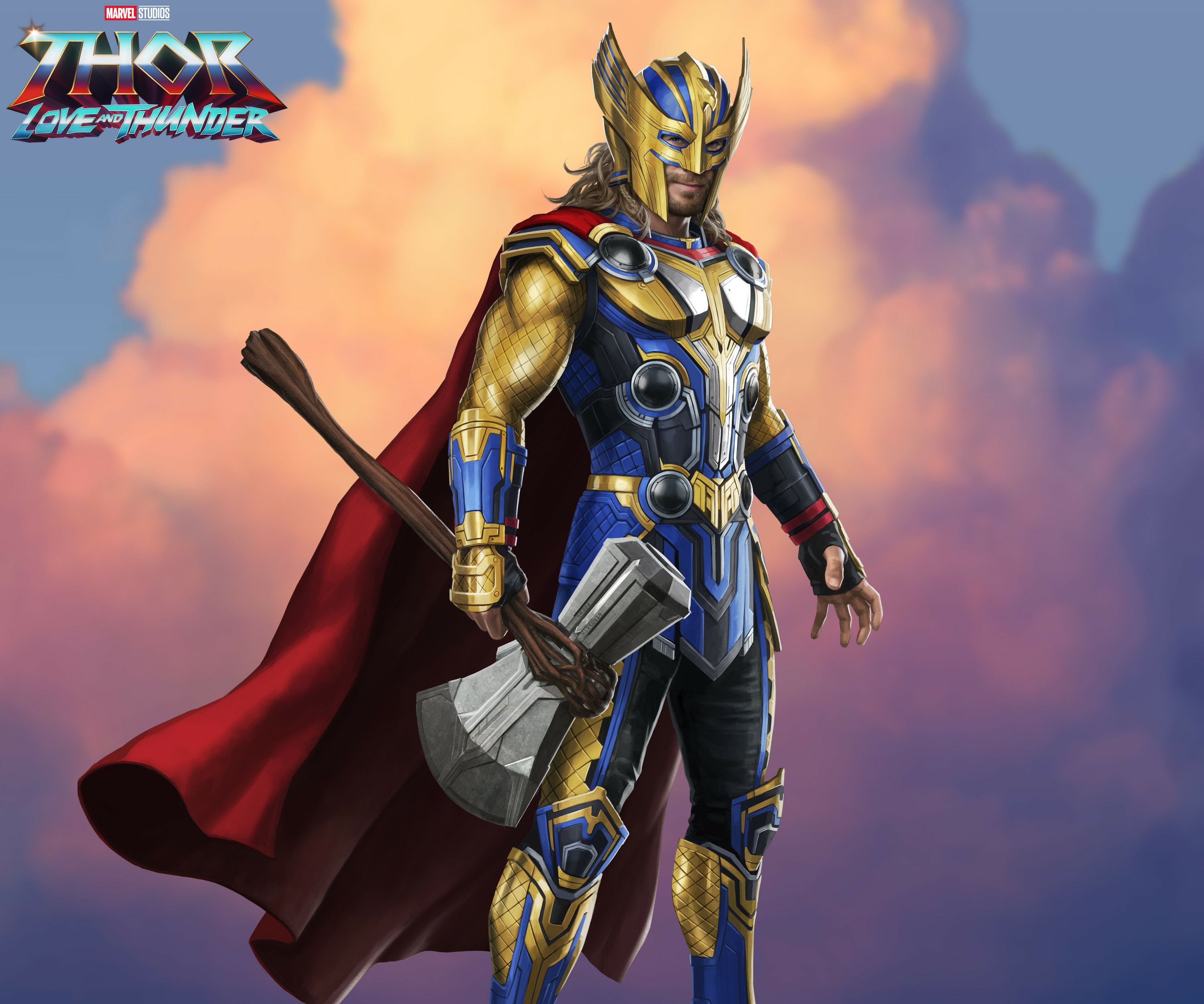Download Thor Movie Thor: Love And Thunder HD Wallpaper