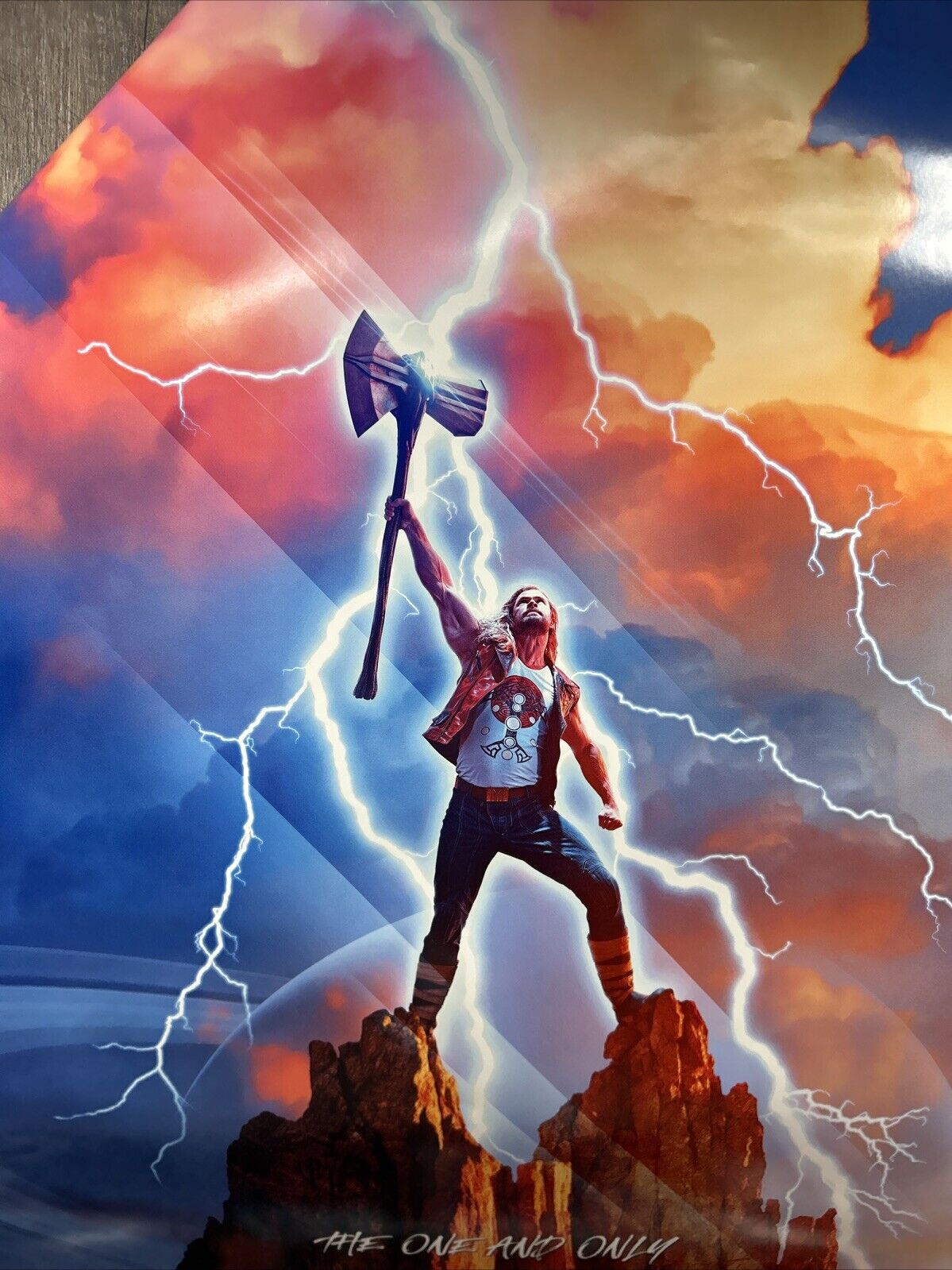 Thor Love & Thunder 27x40 DS Movie Poster Double sided Marvel The One & Only! Posters