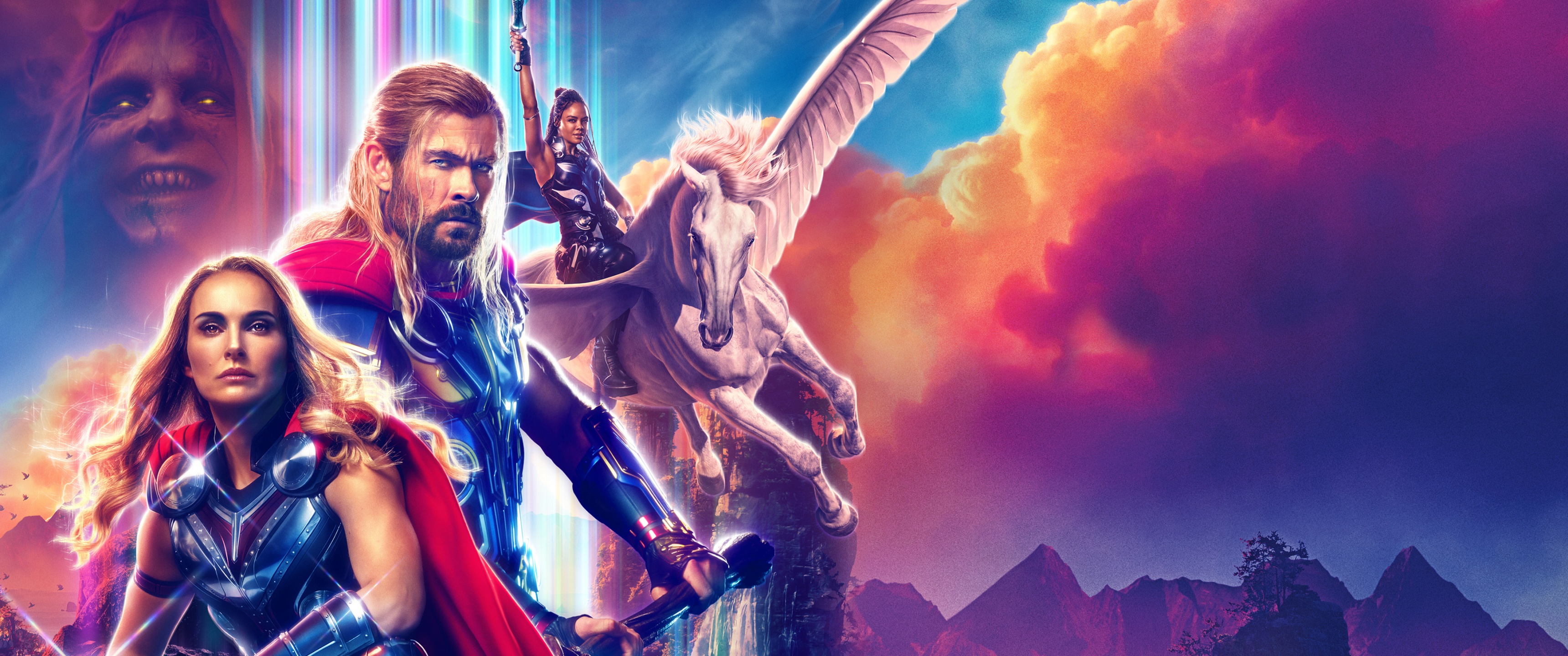 Marvel Studios Thor: Love and Thunder 4K Wallpaper