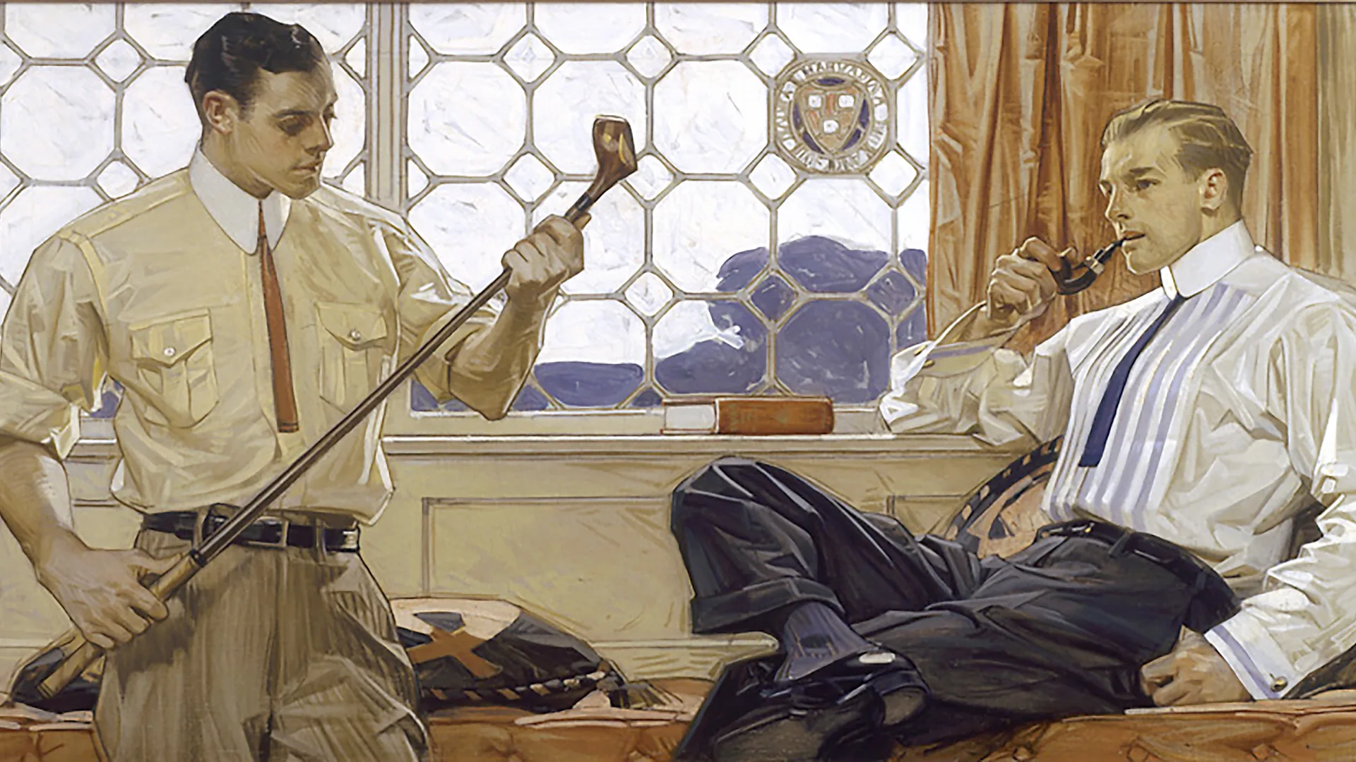 J.C. Leyendecker's Iconic Illustrations Visualized The All American Man