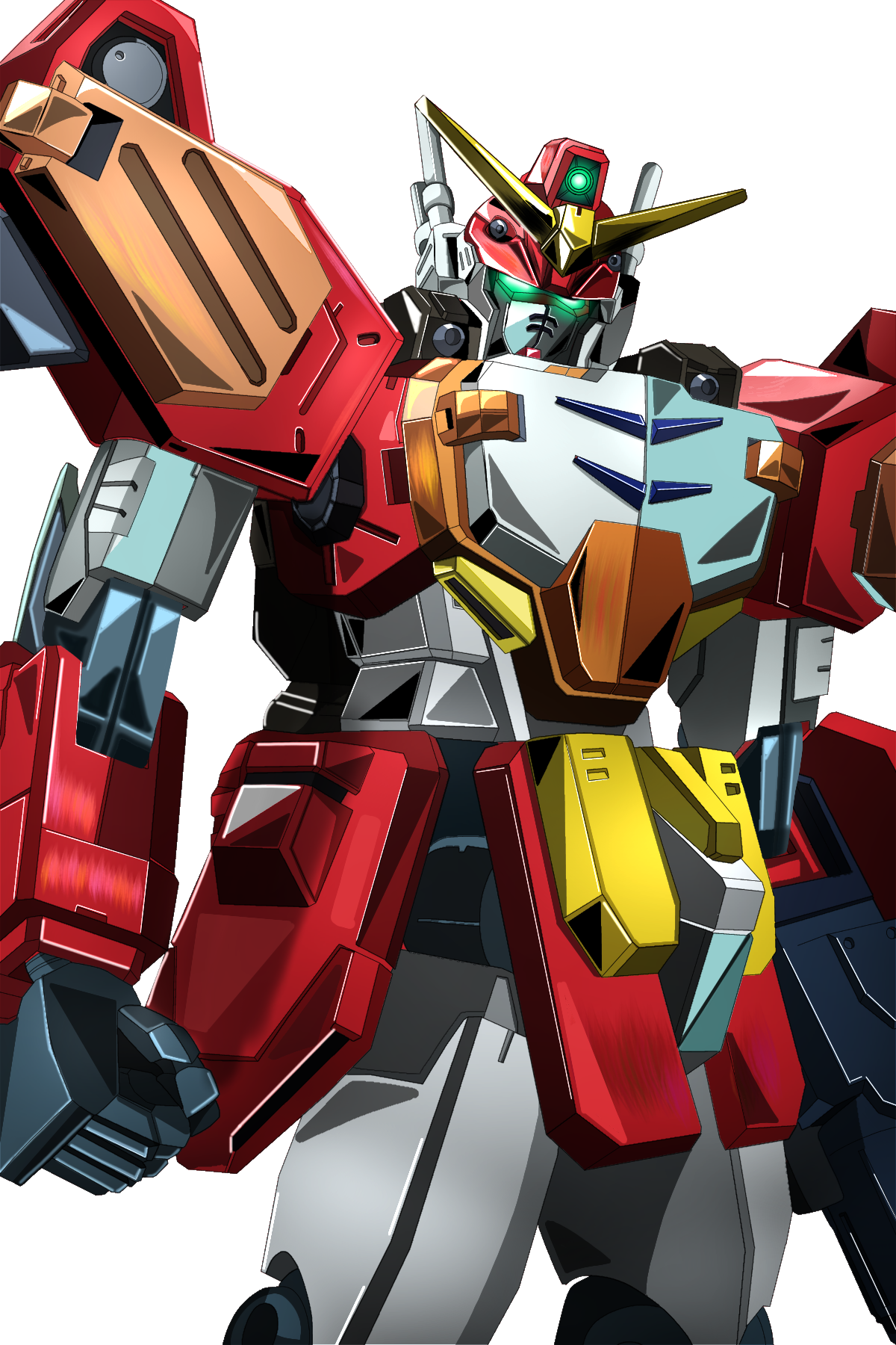 XXXG 01H2 Gundam Heavyarms Custom Suit Gundam Wing By Masalu Kai Ni09 Anime Image Board