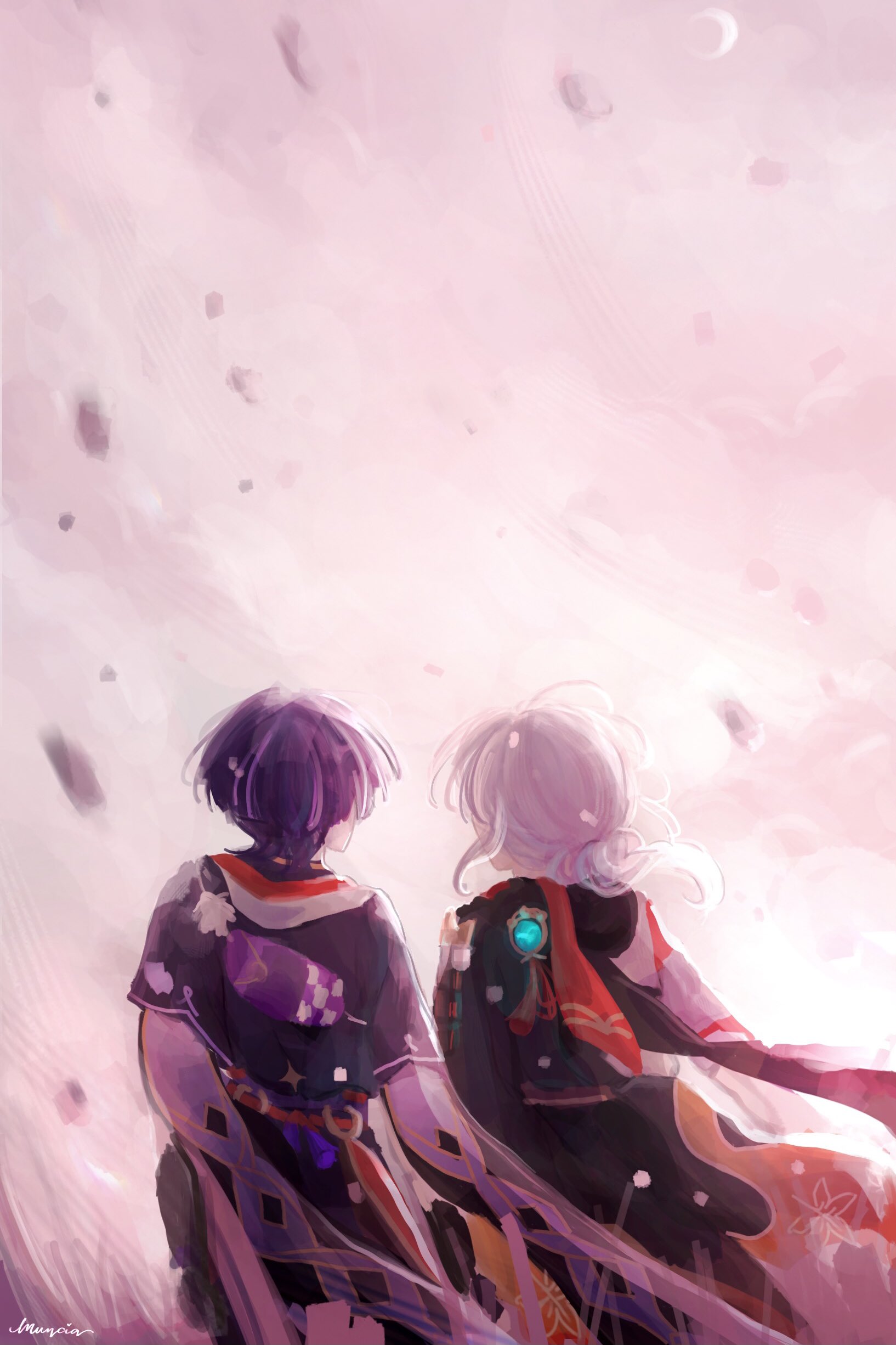 muncia (hiatus) days of spring #scarakazu #kazuscara #kazuha #scaramouche