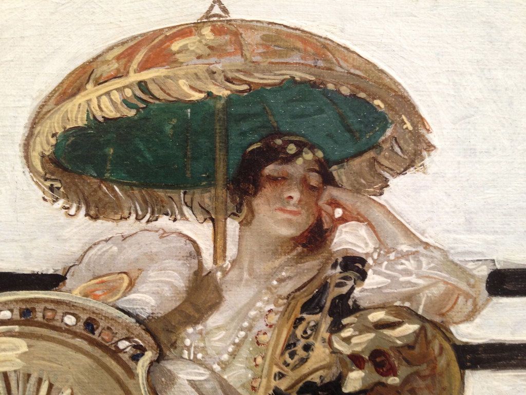 J.C. Leyendecker. Watch my HD video of this painting at Chr