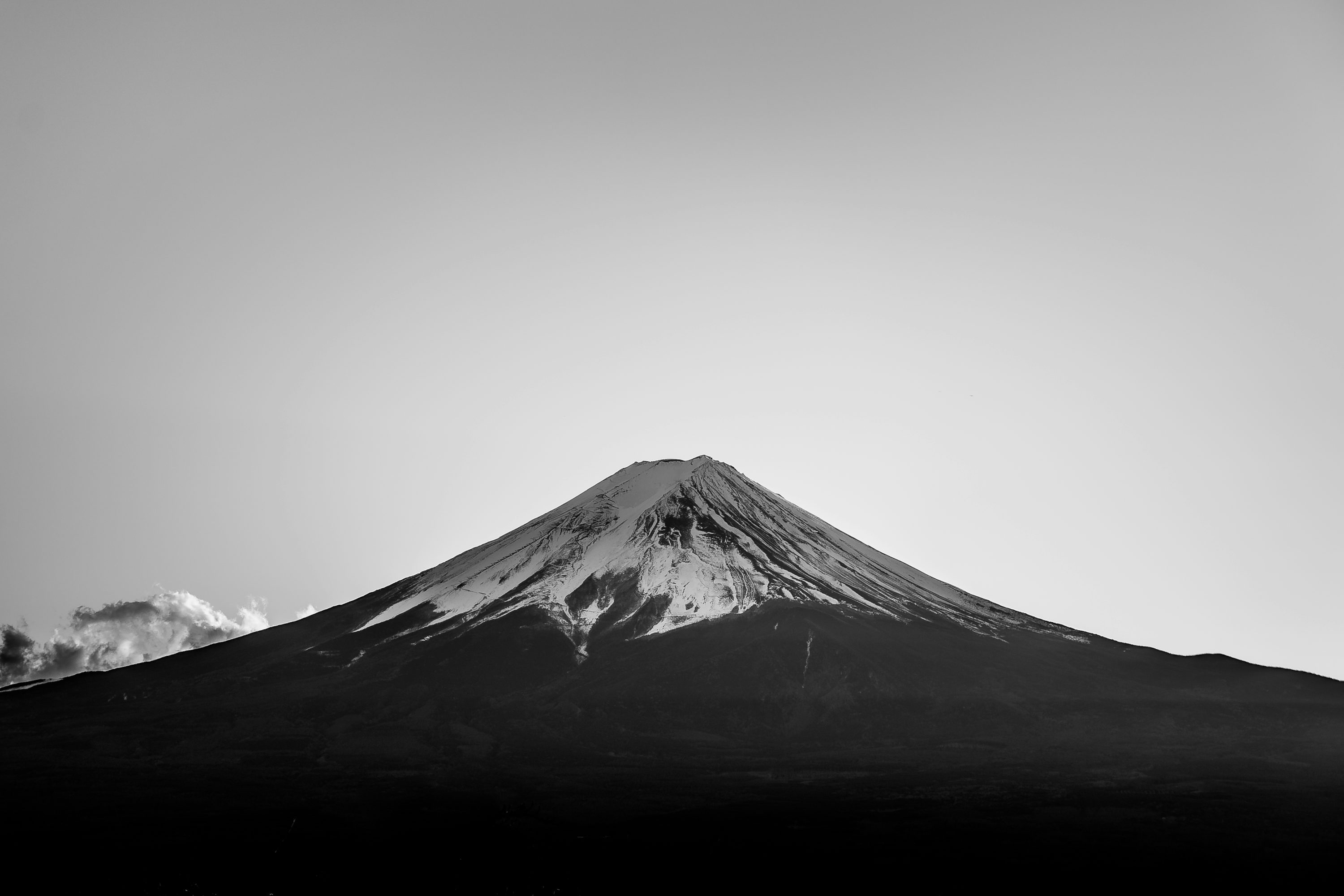 Black And White Mountain Picture. Download Free Image