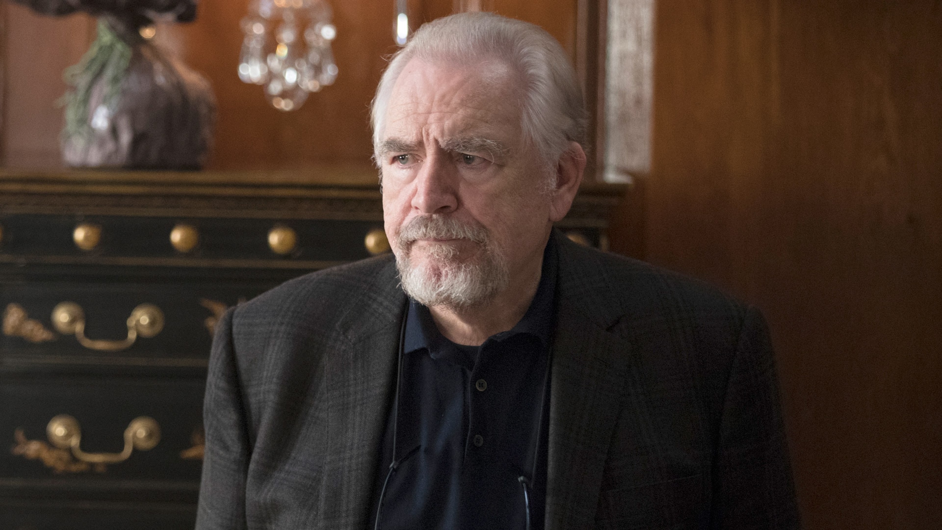Logan Roy played by Brian Cox on Succession Website for the HBO Series