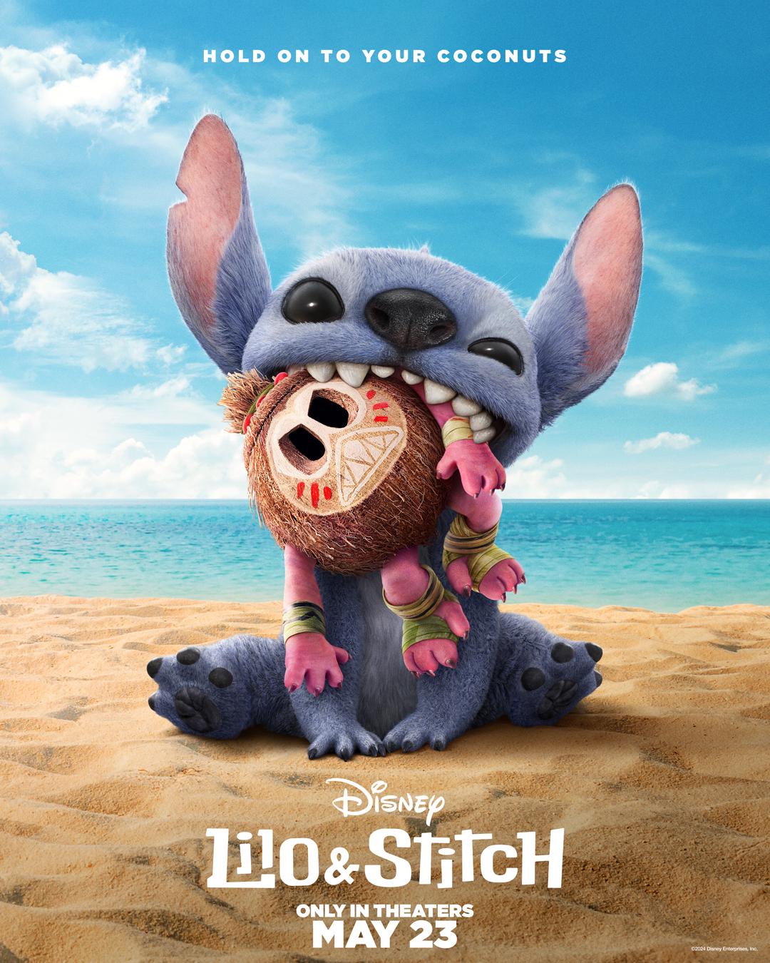 New Official Poster For The Live Action 'Lilo & Stitch' Movie