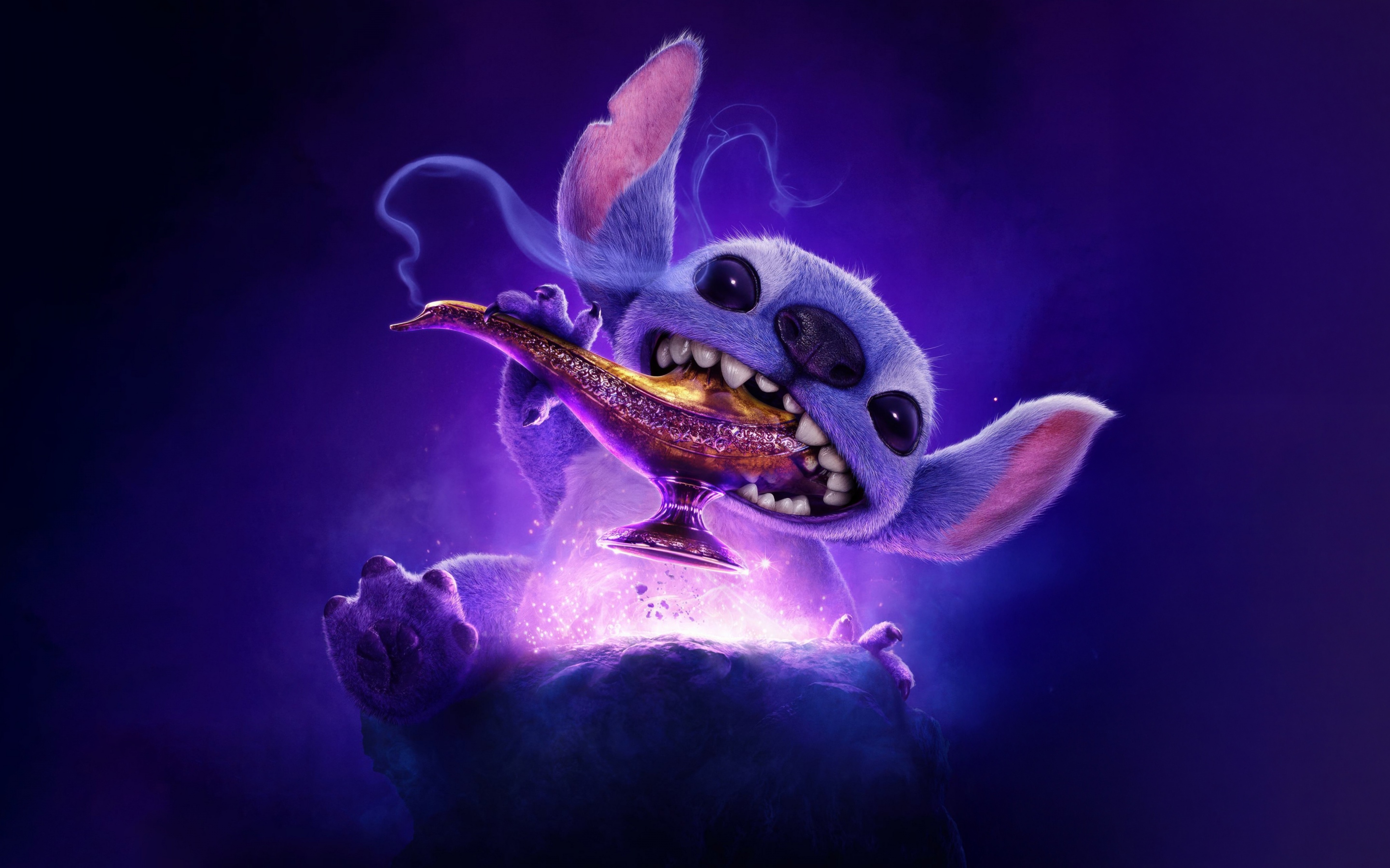 Lilo & Stitch Wallpaper 4K, Aladdin, Disney movies