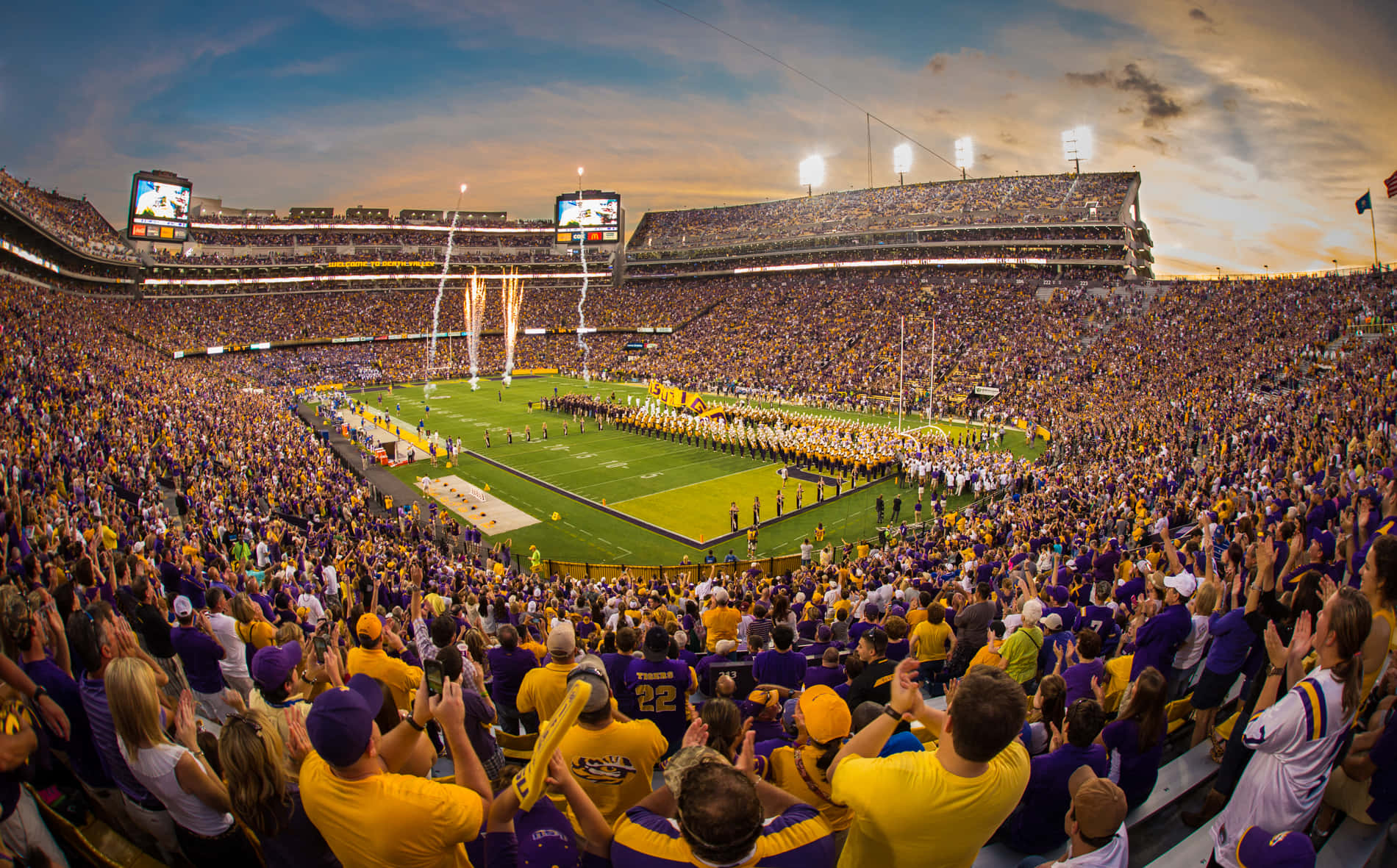 Download Louisiana State University's Fighting Tigers Wallpaper