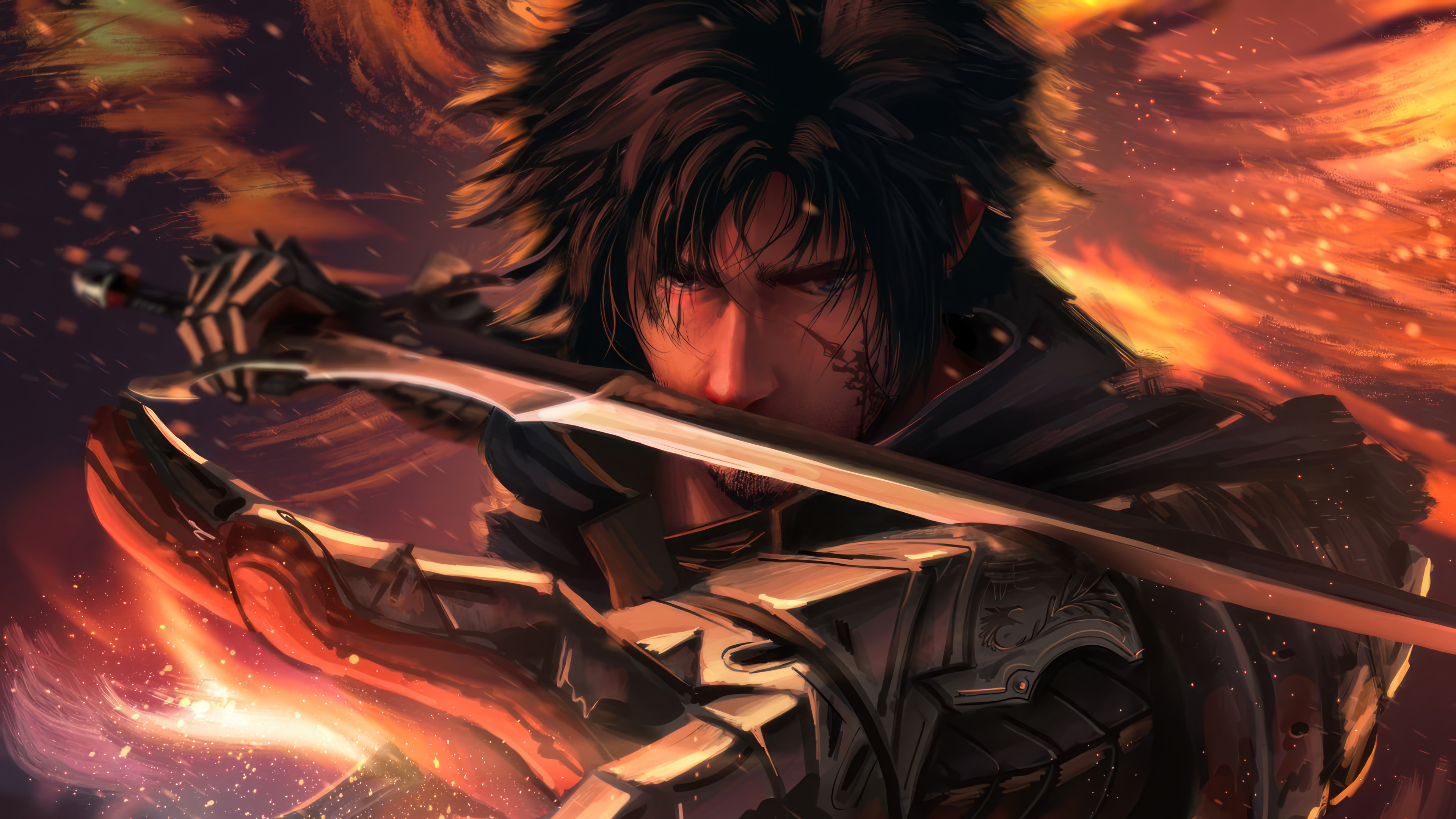Final Fantasy 16 Clive Rosfield Wallpaper 4K HD PC l