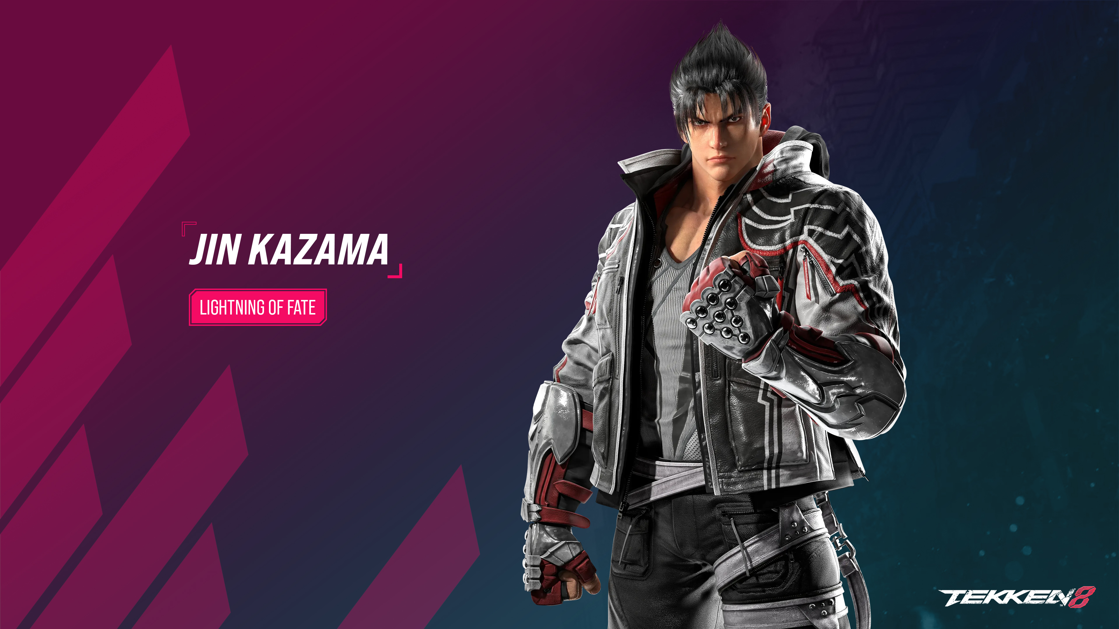 Jin Kazama Tekken 8 HD Wallpaper Gaming Background