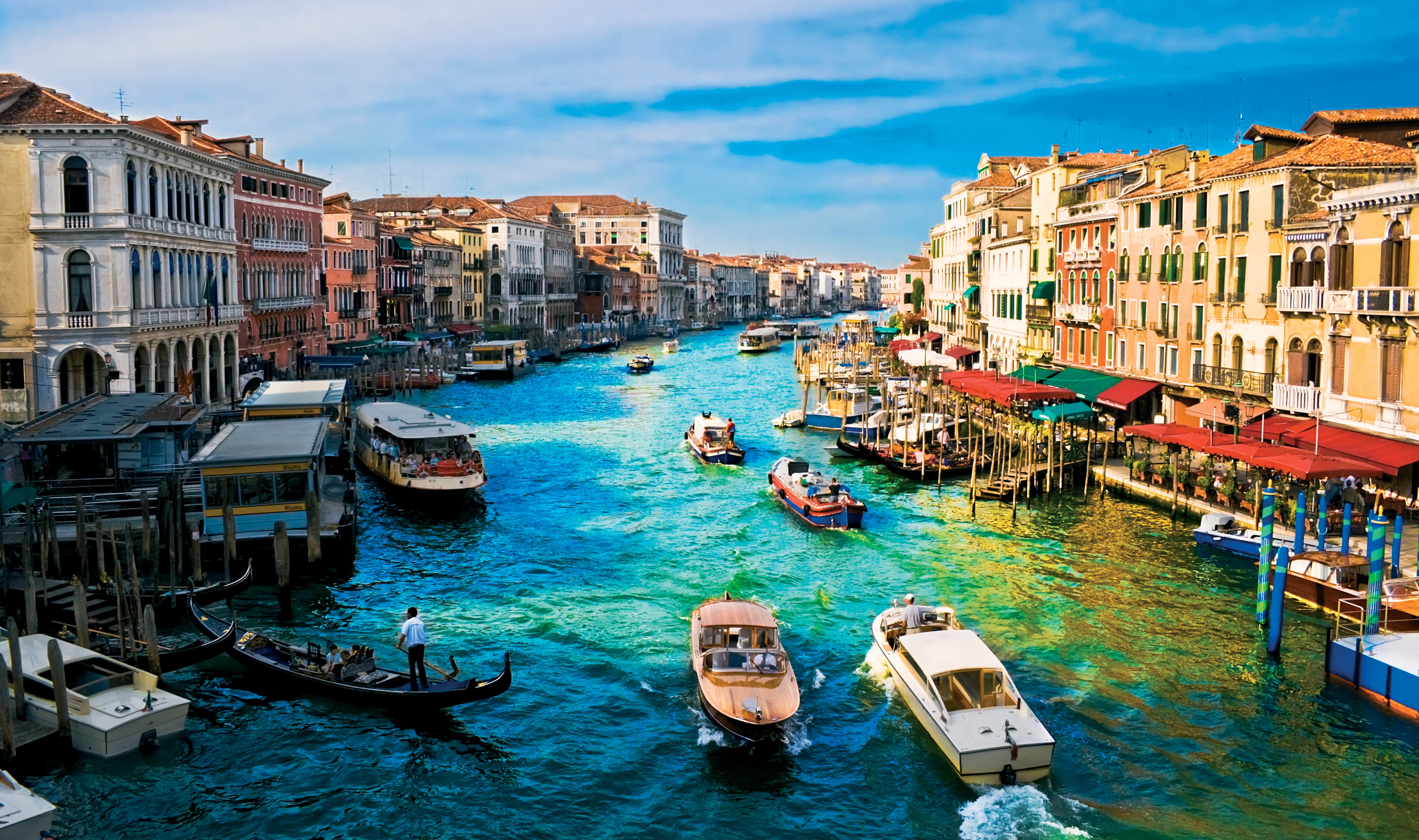 Wallpaper city, the city, Italy, Venice, channel, Italy, gondola, Venice for mobile and desktop, section город, resolution 6000x3554