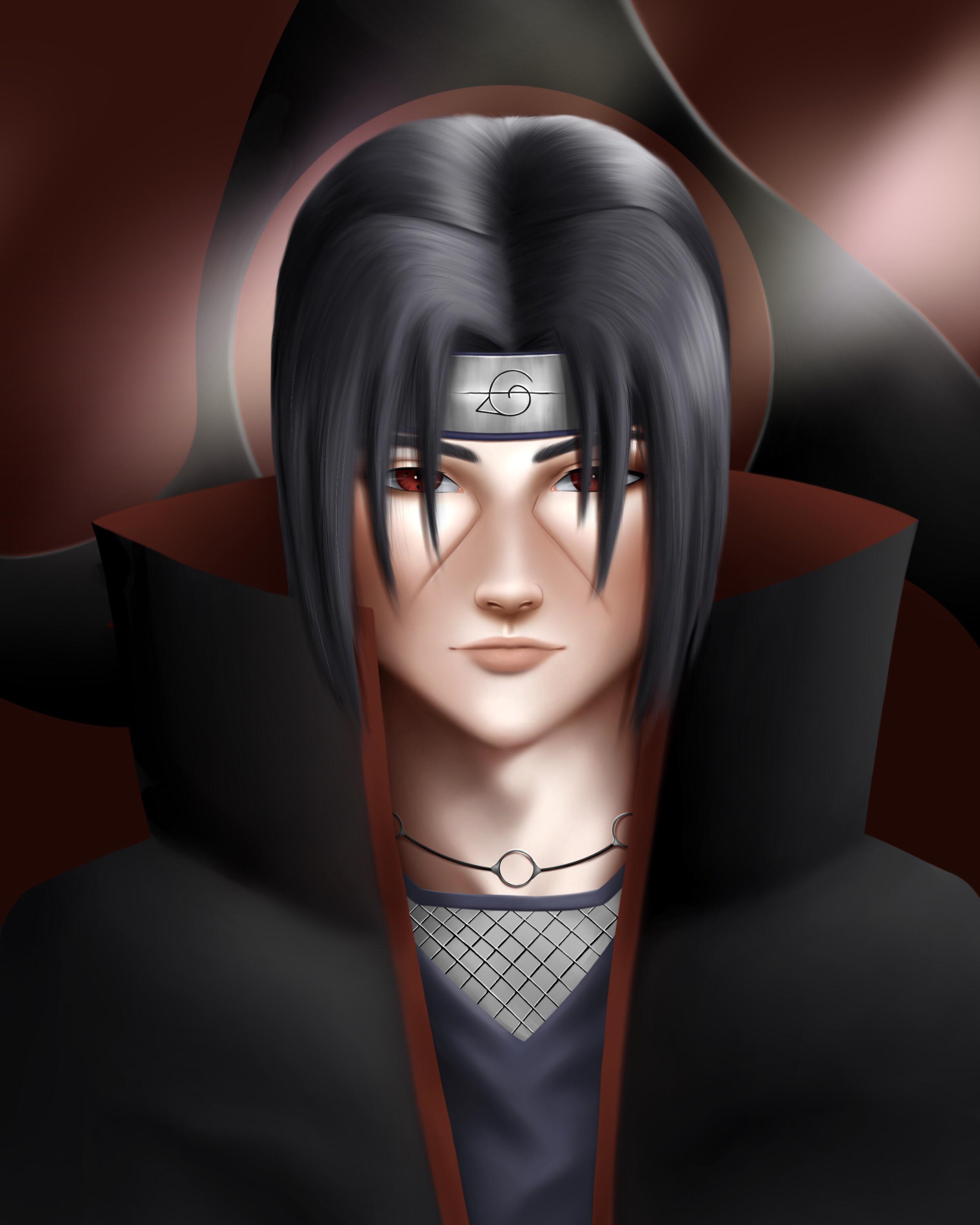 Just an Itachi portrait I drew