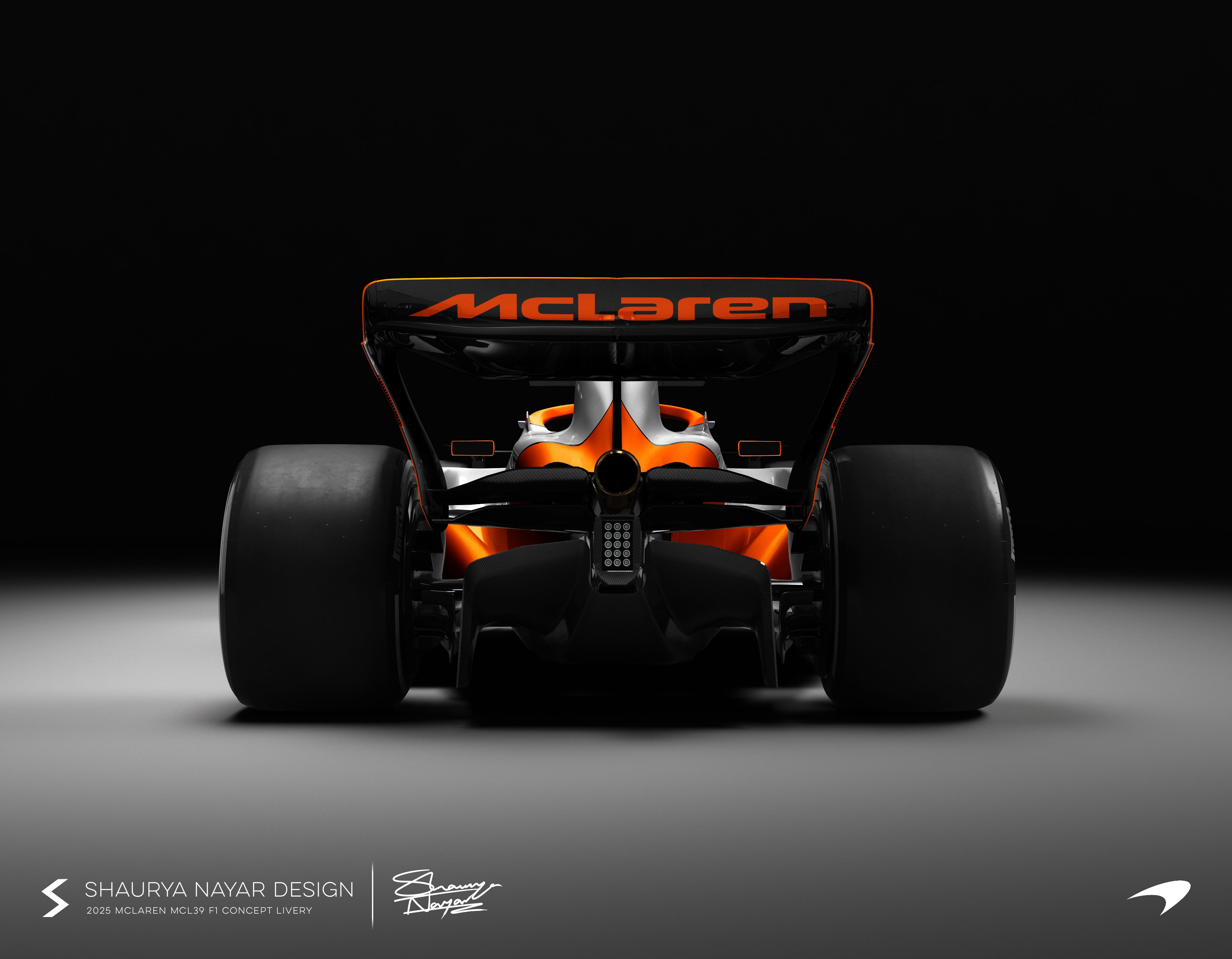 My 2025 McLaren MCL39 F1 Concept Livery. I hope you all like it!
