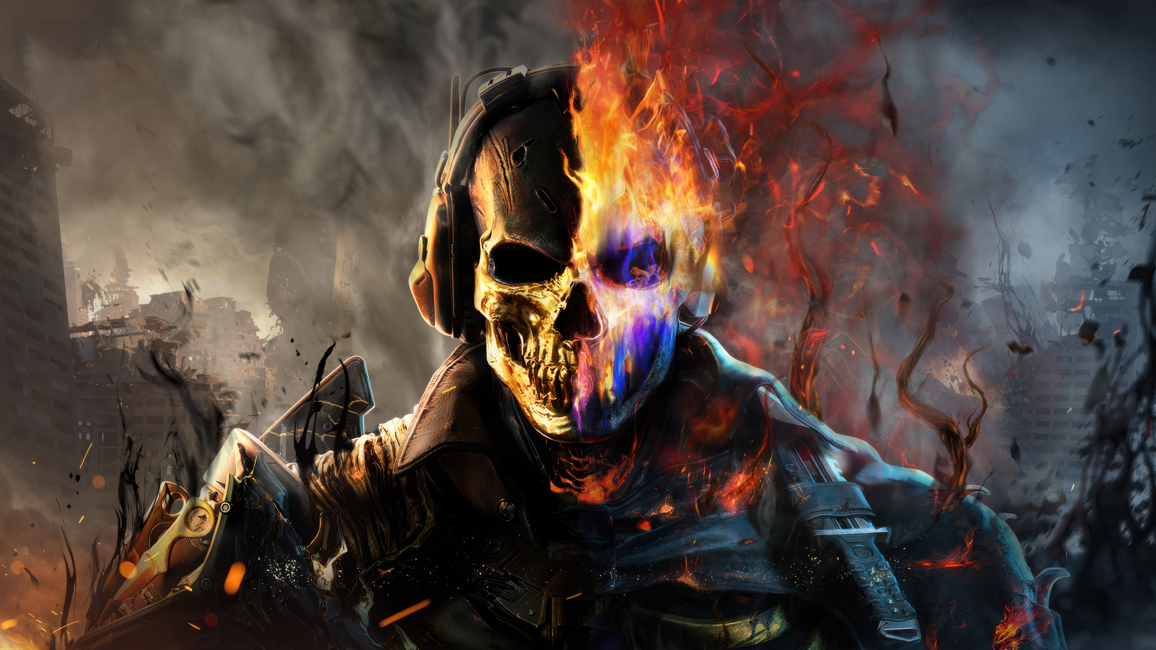 Call Of Duty Mobile Mythic Ghost Eternal Siege Game Wallpaper, HD Games Wallpaper, 4k Wallpaper, Image, Background, Photos and Picture