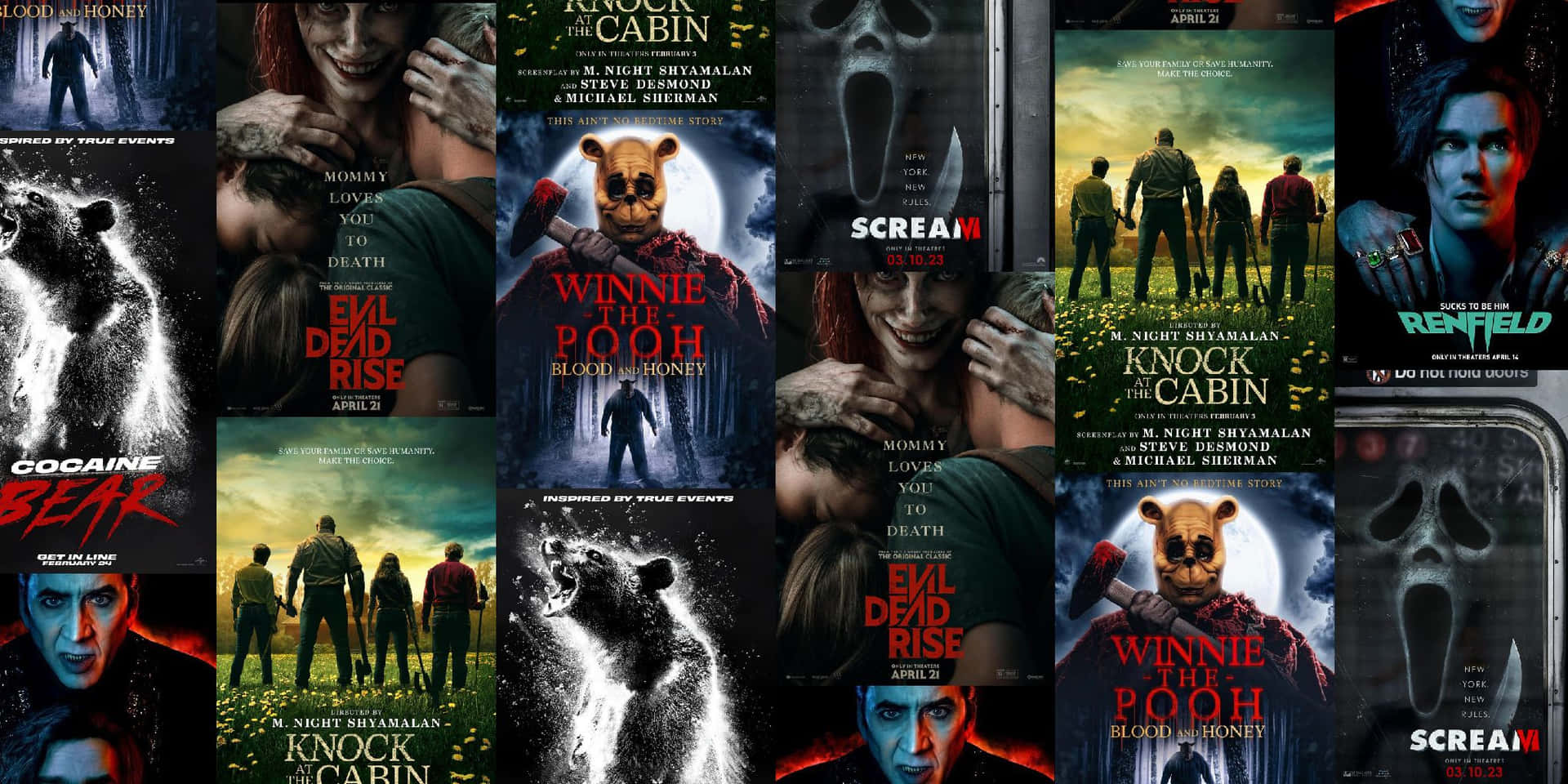 Download A Collage Of Movie Posters With Different Image