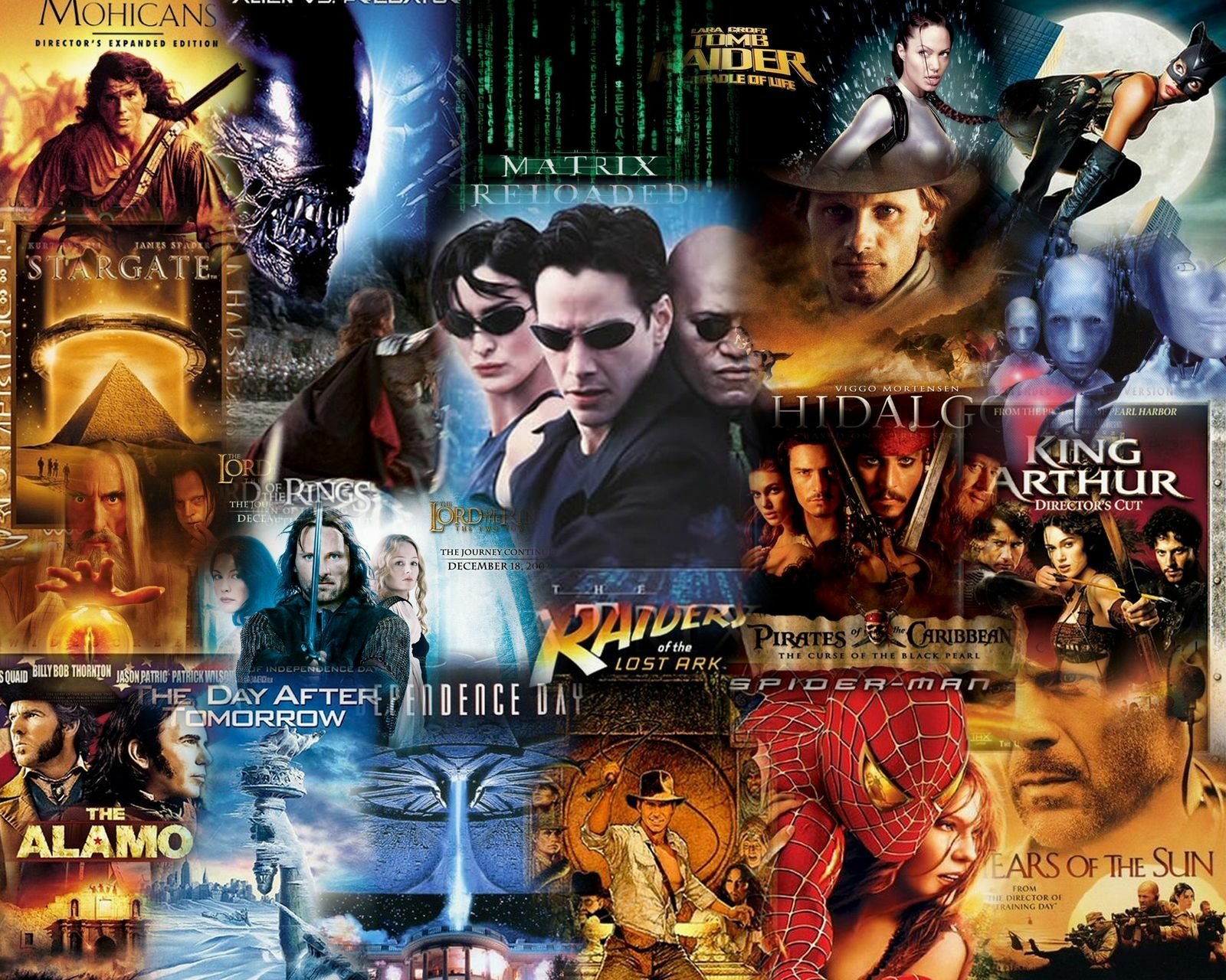 Download Movie Collage Wallpaper