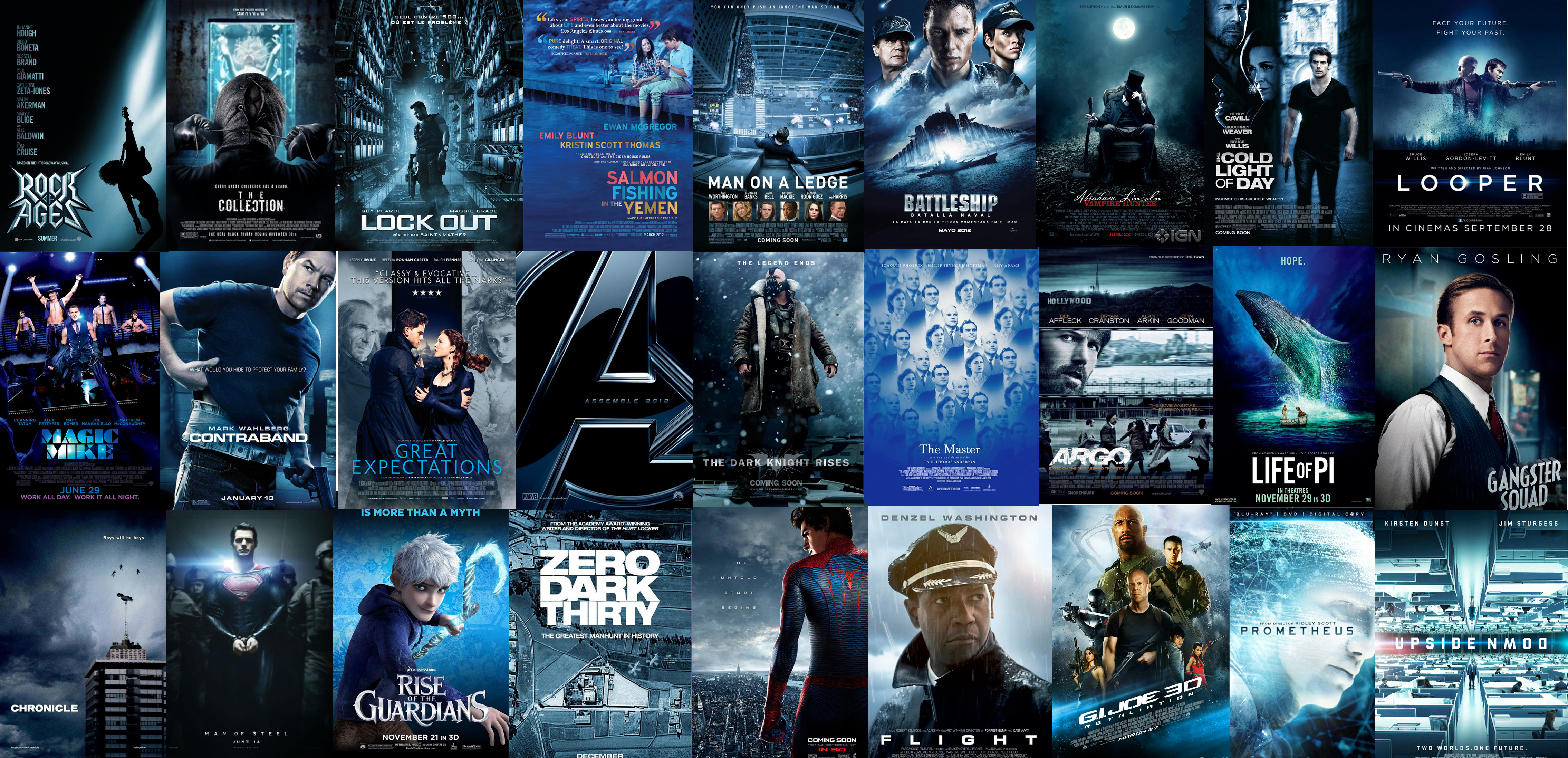 The future of movie posters is Blue. The FilmGeek Files