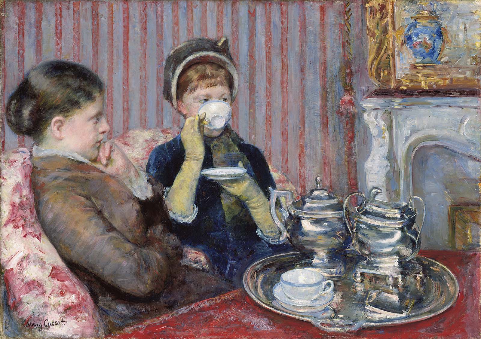 Mary Cassatt Tea Boston 42