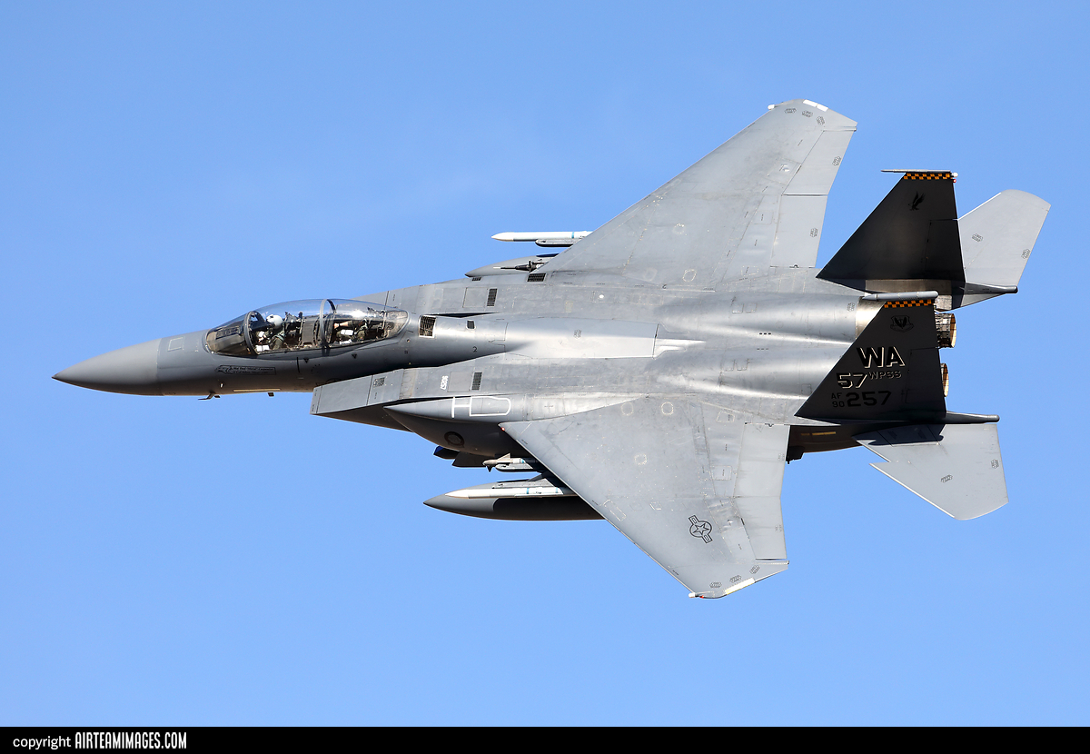 McDonnell Douglas F 15E Eagle USA Air Force 90 0257