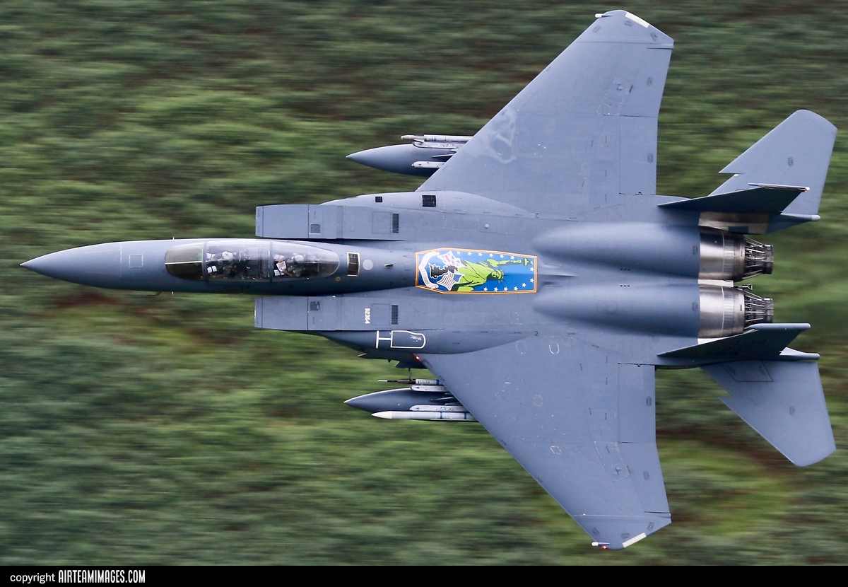 McDonnell Douglas F 15E Strike Eagle USA Air Force 92 0364