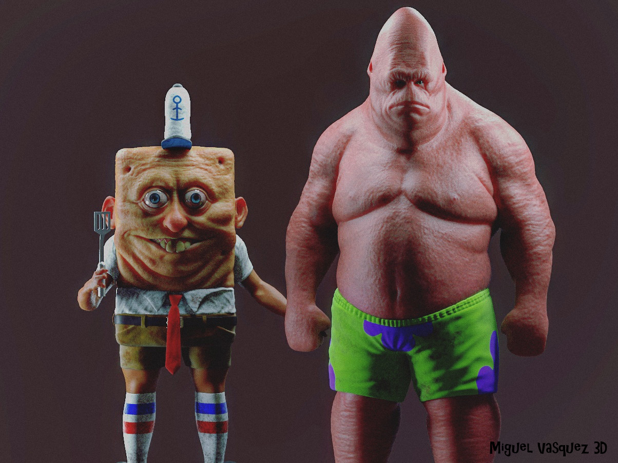 This Spongebob and Patrick Wallpaper