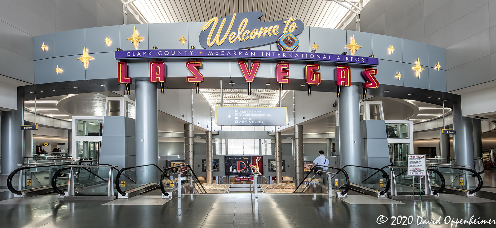 Las Vegas Harry Reid International Airport Inside Terminal