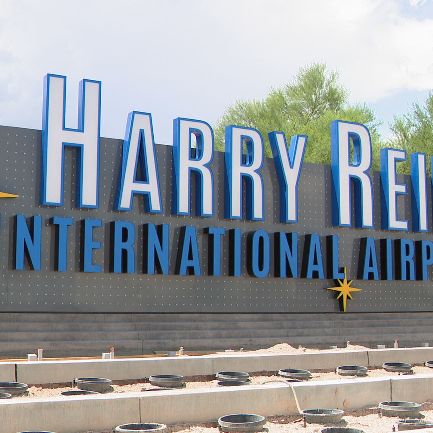 New signage spotted at Harry Reid Airport in Las Vegas
