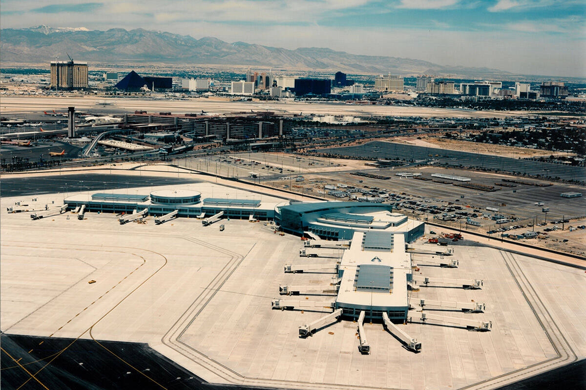 Harry Reid International Airport's names through history. Local Las Vegas