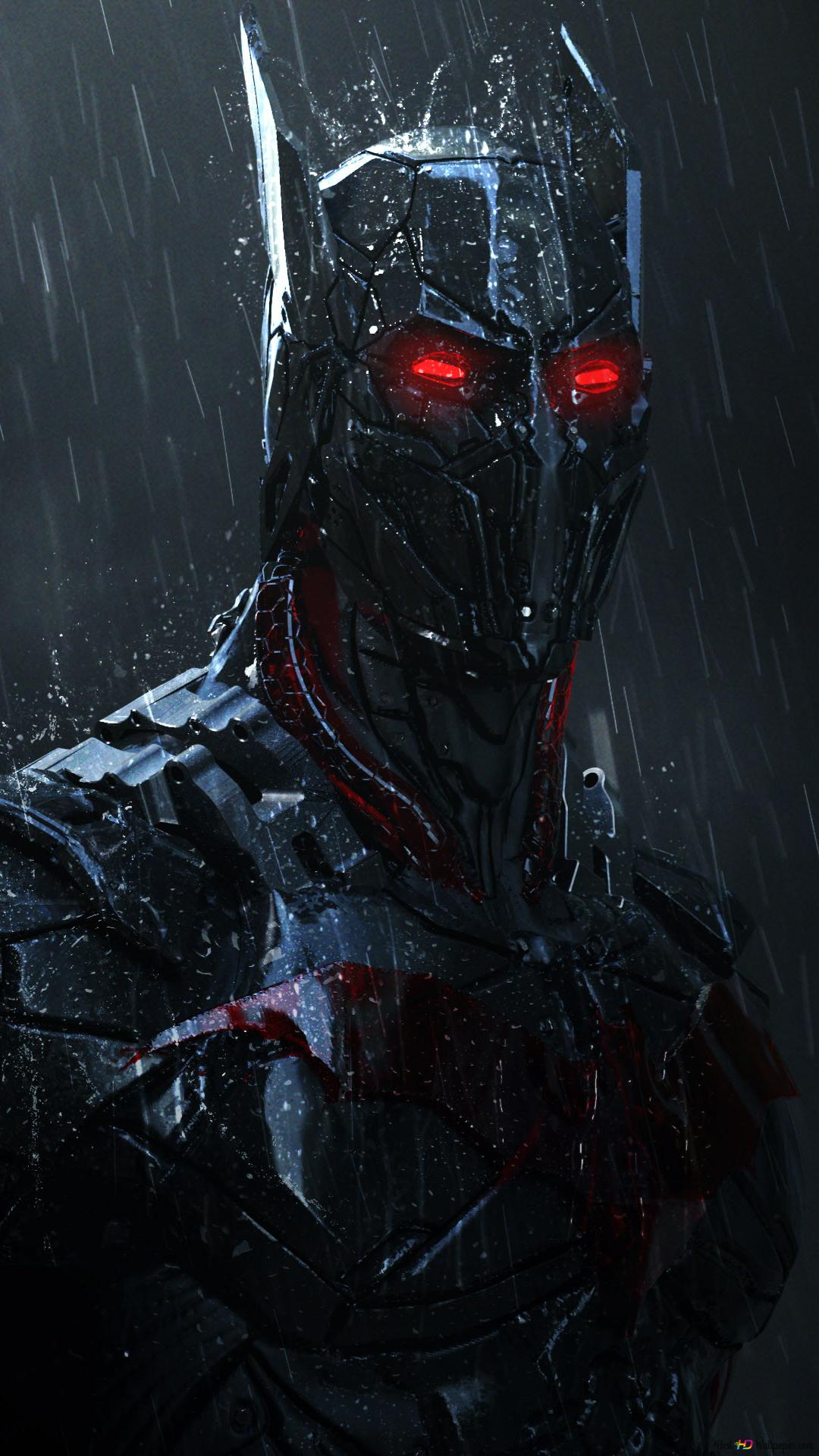 Batman concept cyborg 2K wallpaper download