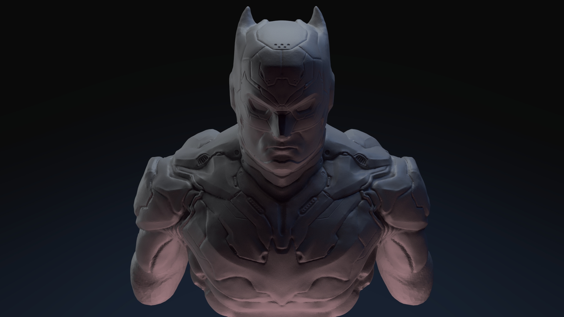 Cyber Batman - by BrunoCornelsen in Progress Artists Community