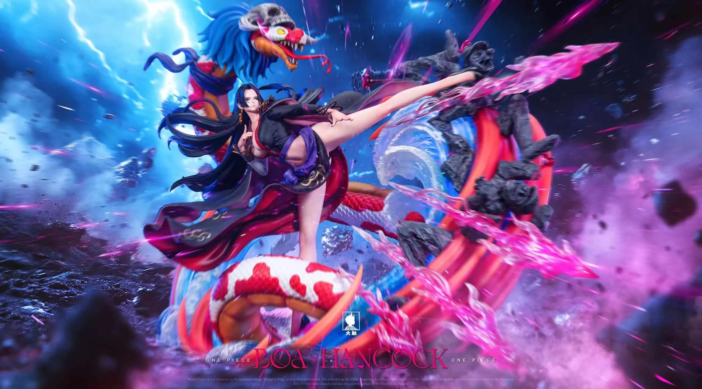 POP Scale Boa Hancock PIECE Resin Statue Feeler Studio