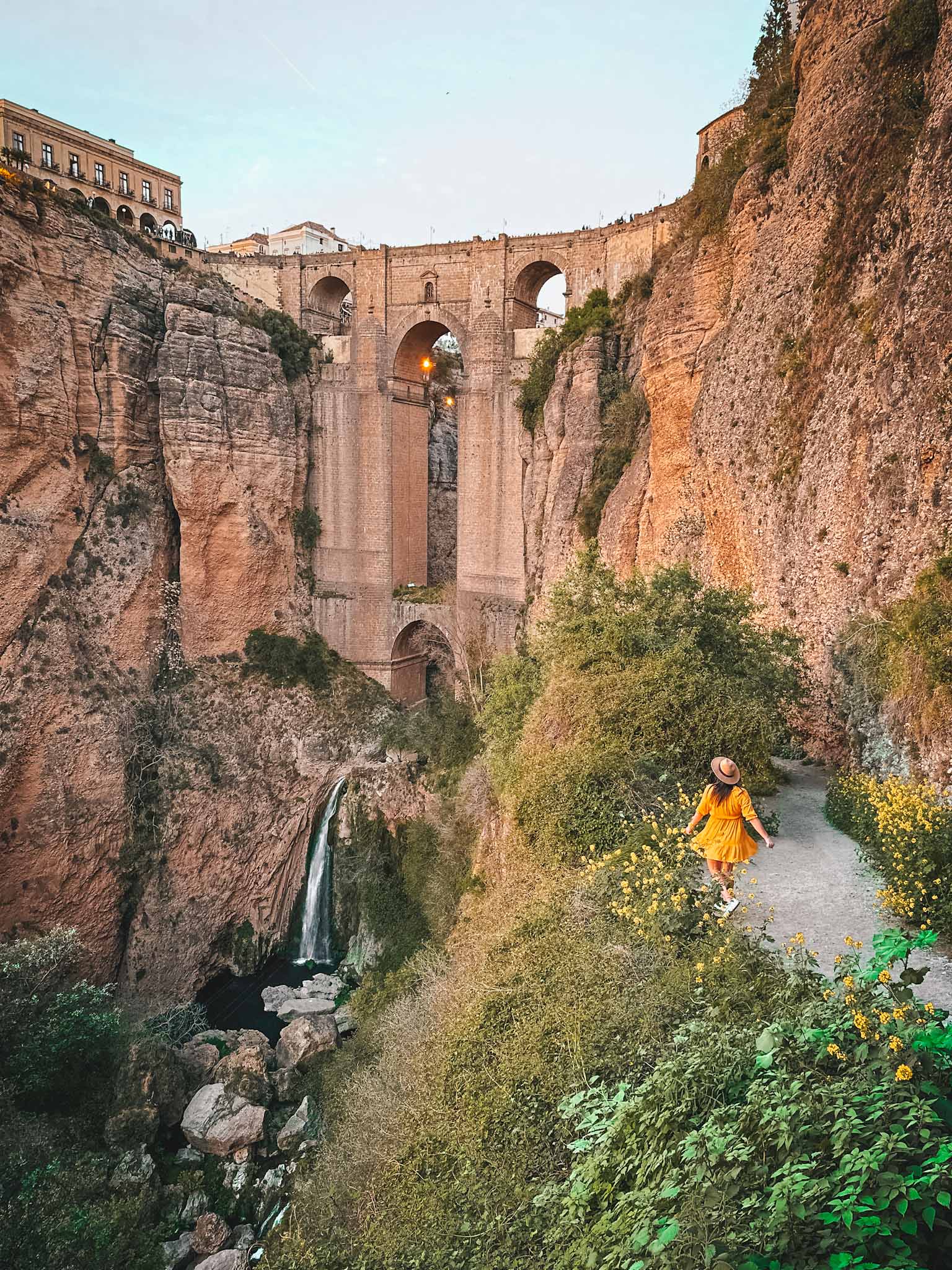 best photo spots of Puente Nuevo bridge in Ronda, Spain