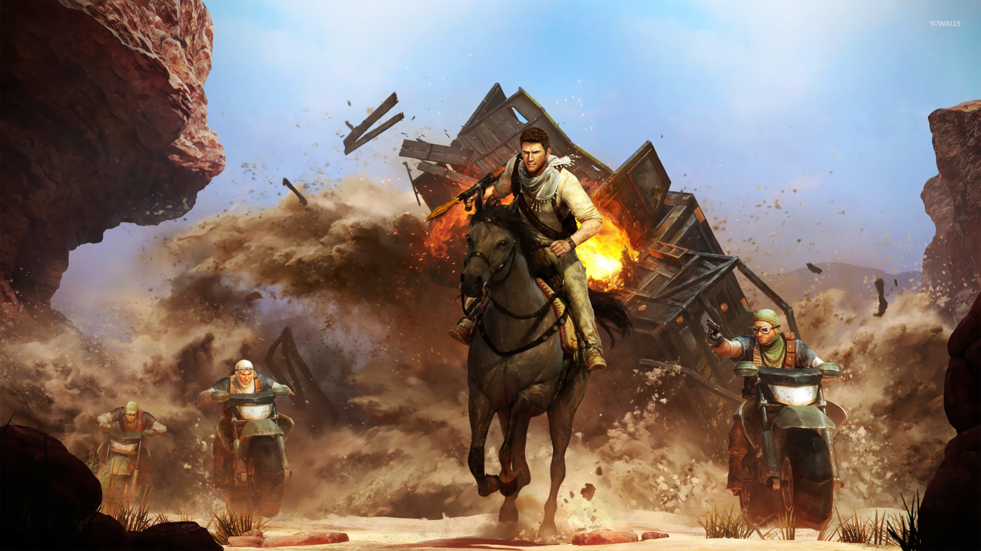 Uncharted 3: Drake's Deception [4] wallpaper wallpaper