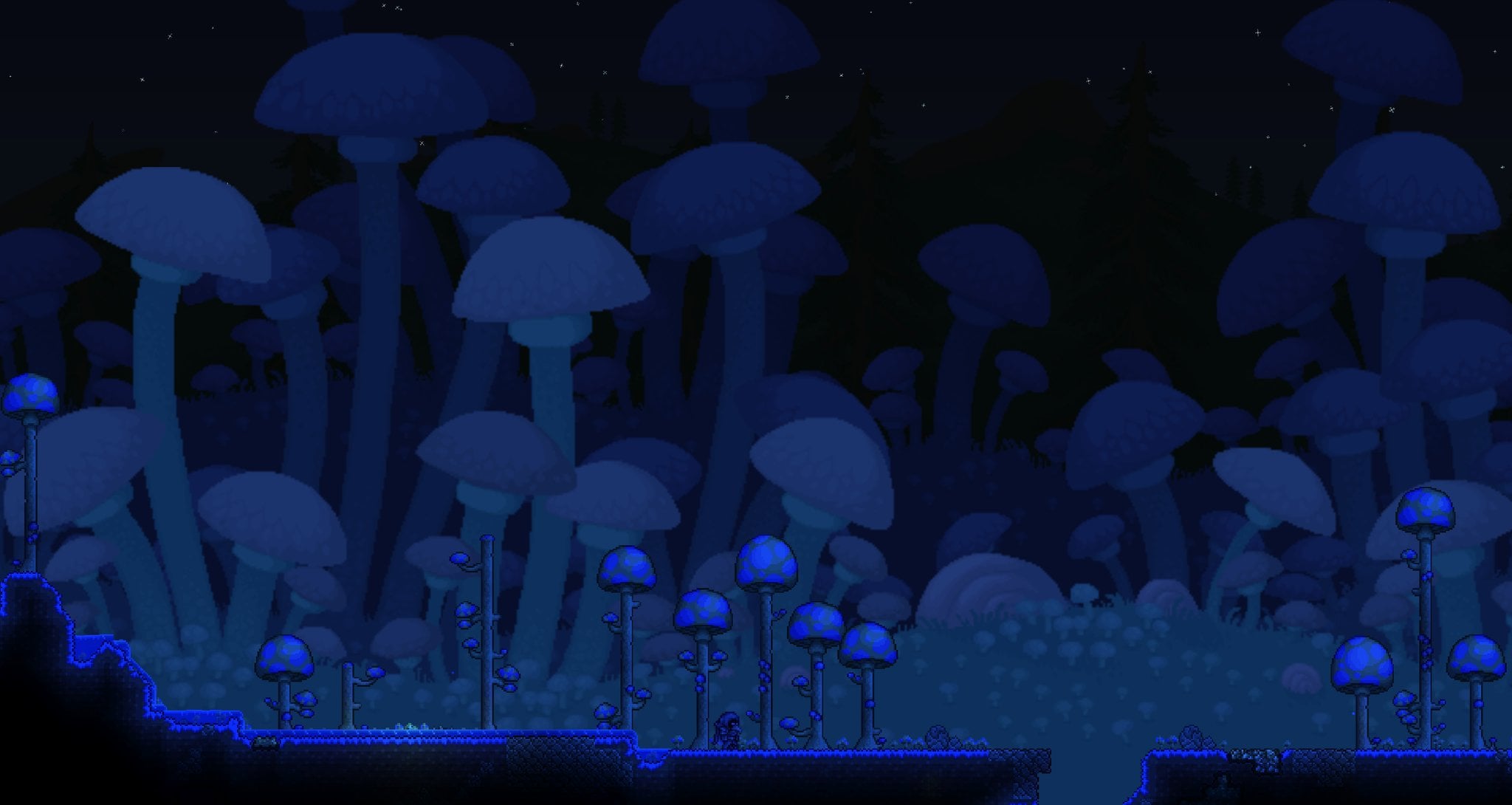 New Mushroom Biome background for 1.3.6