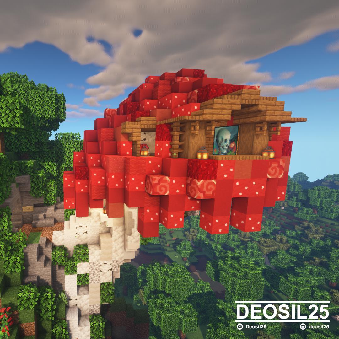 Mushroom House in the Dark Oak forest. What do you think? Video in the comments