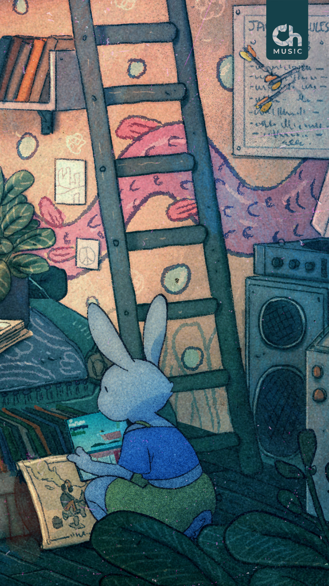 Chillhop Music free phone wallpaper for your weekend