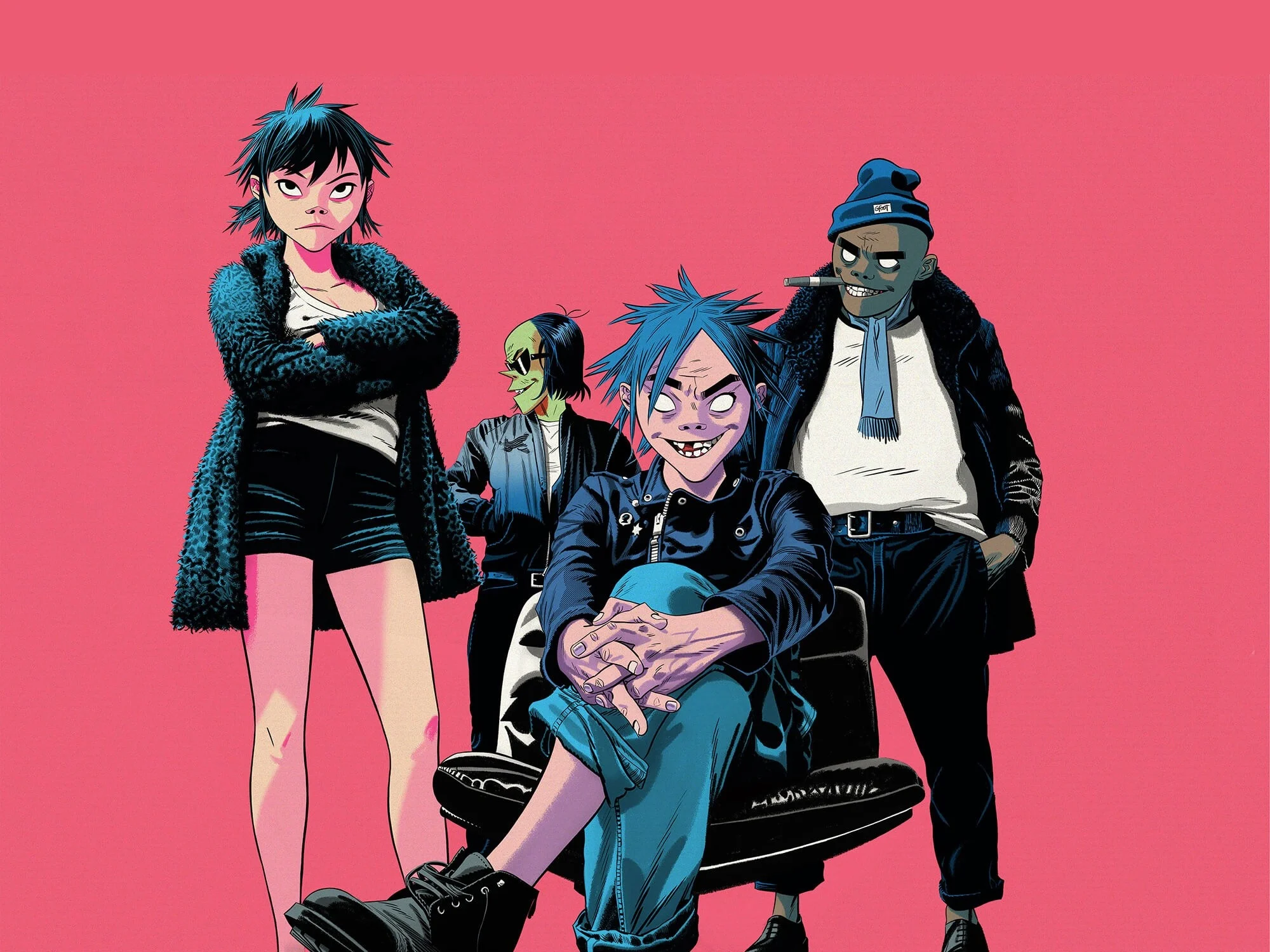 WePresent. Meet Jamie Hewlett, the visual artist behind Gorillaz