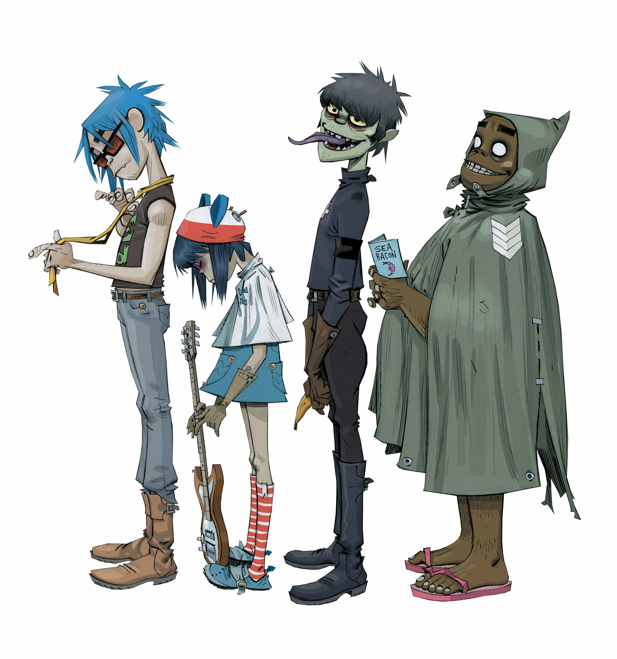 WePresent. Meet Jamie Hewlett, the visual artist behind Gorillaz