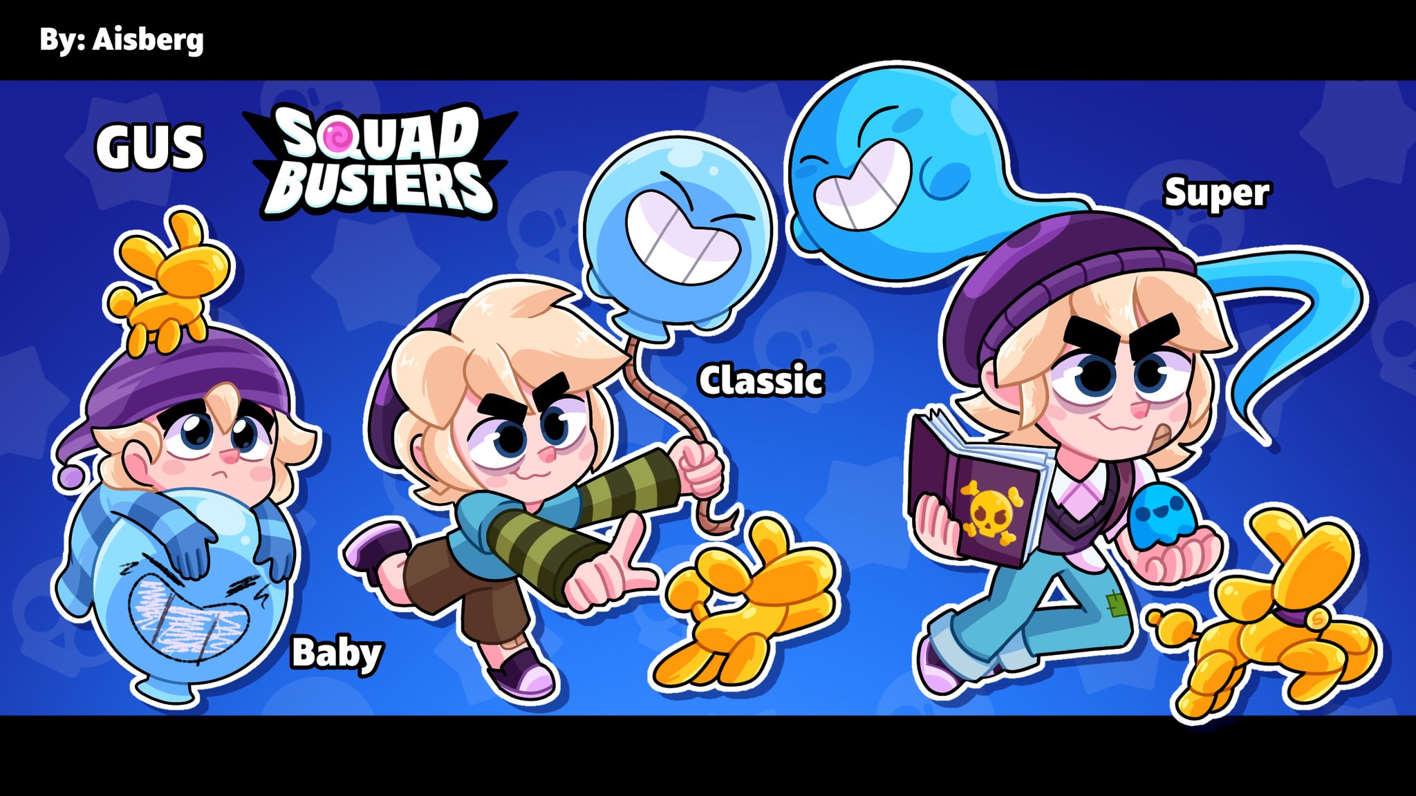 Daily Gus Brawl Stars Pics Gus y Maisie