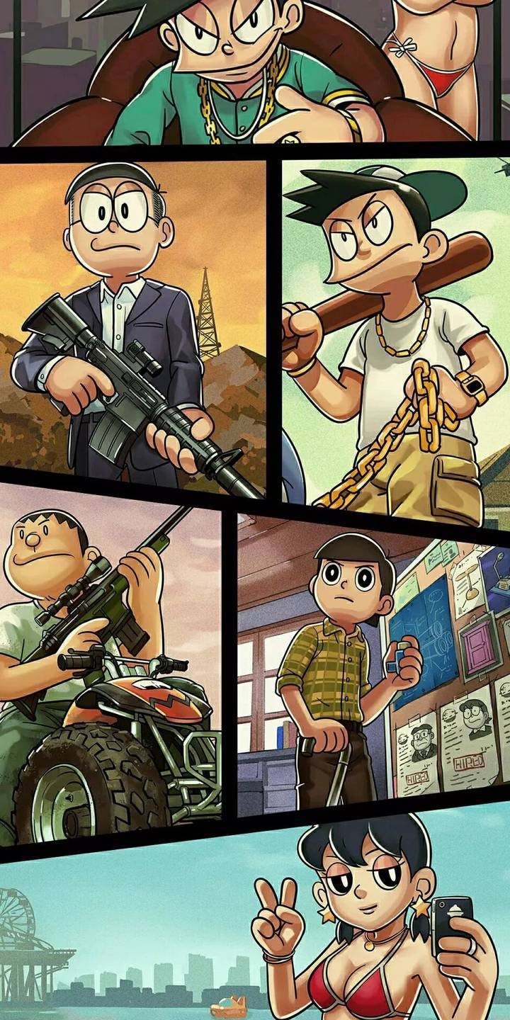 Nobita en gta by putito_al_poder :) Memedroid