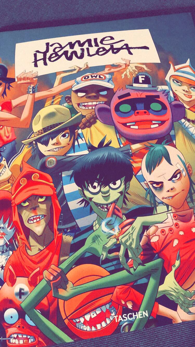 Plushmaker.. Iris Jamie Hewlett art book arrived yesterday and it's just so gorgeous!! ✨ (I kinda wish I could've attended the signing in London yesterday oh weLL)