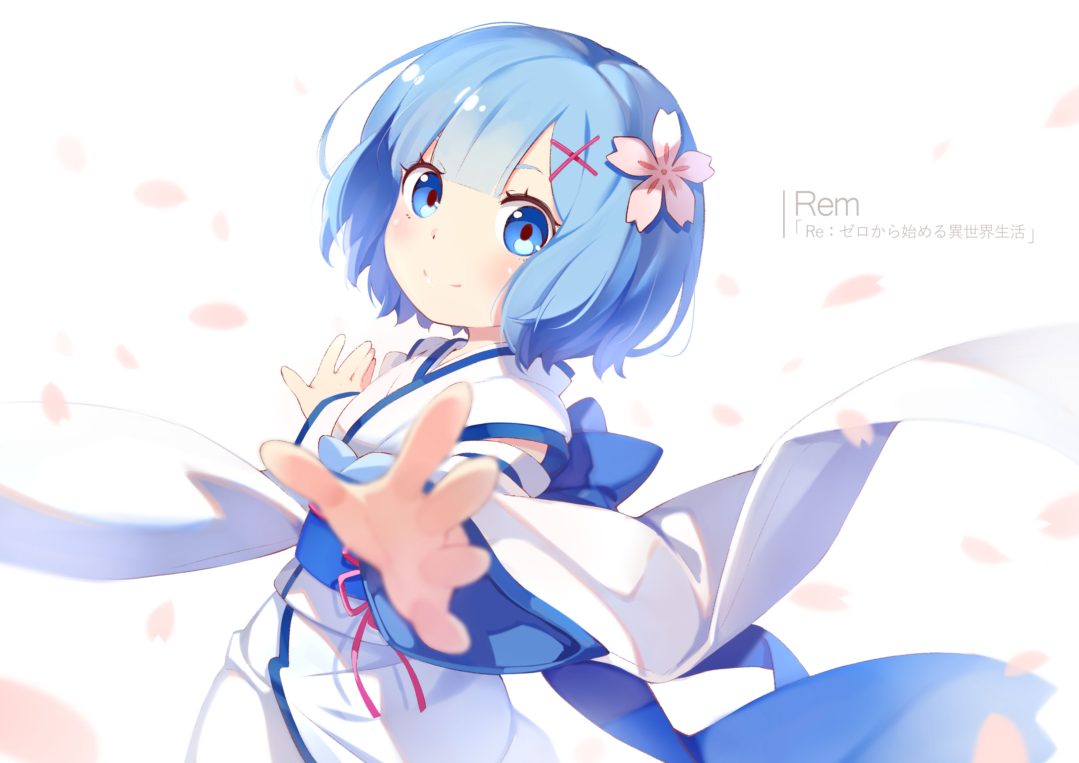 Rem HD Wallpaper:ZERO Anime Art By Ello Chan