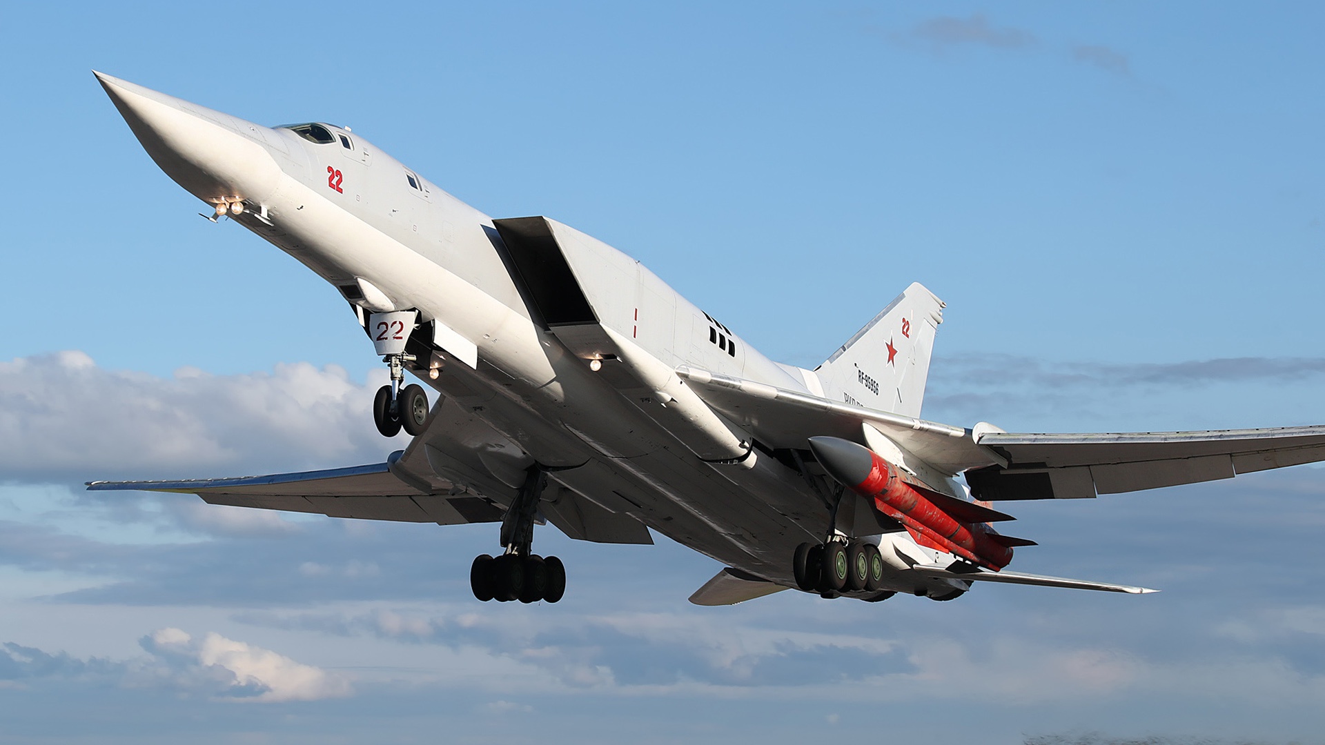 Download Bomber Warplane Aircraft Military Tupolev Tu 22 HD Wallpaper