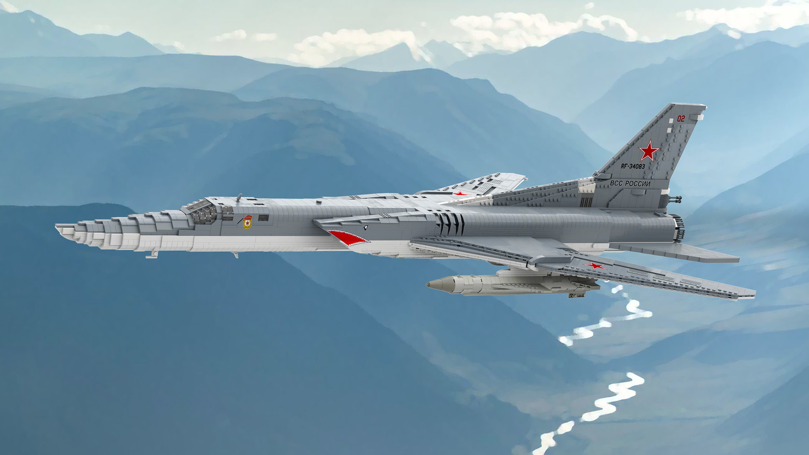 Tupolev Tu 22M3 Backfire C. This Is My Revised Model Of