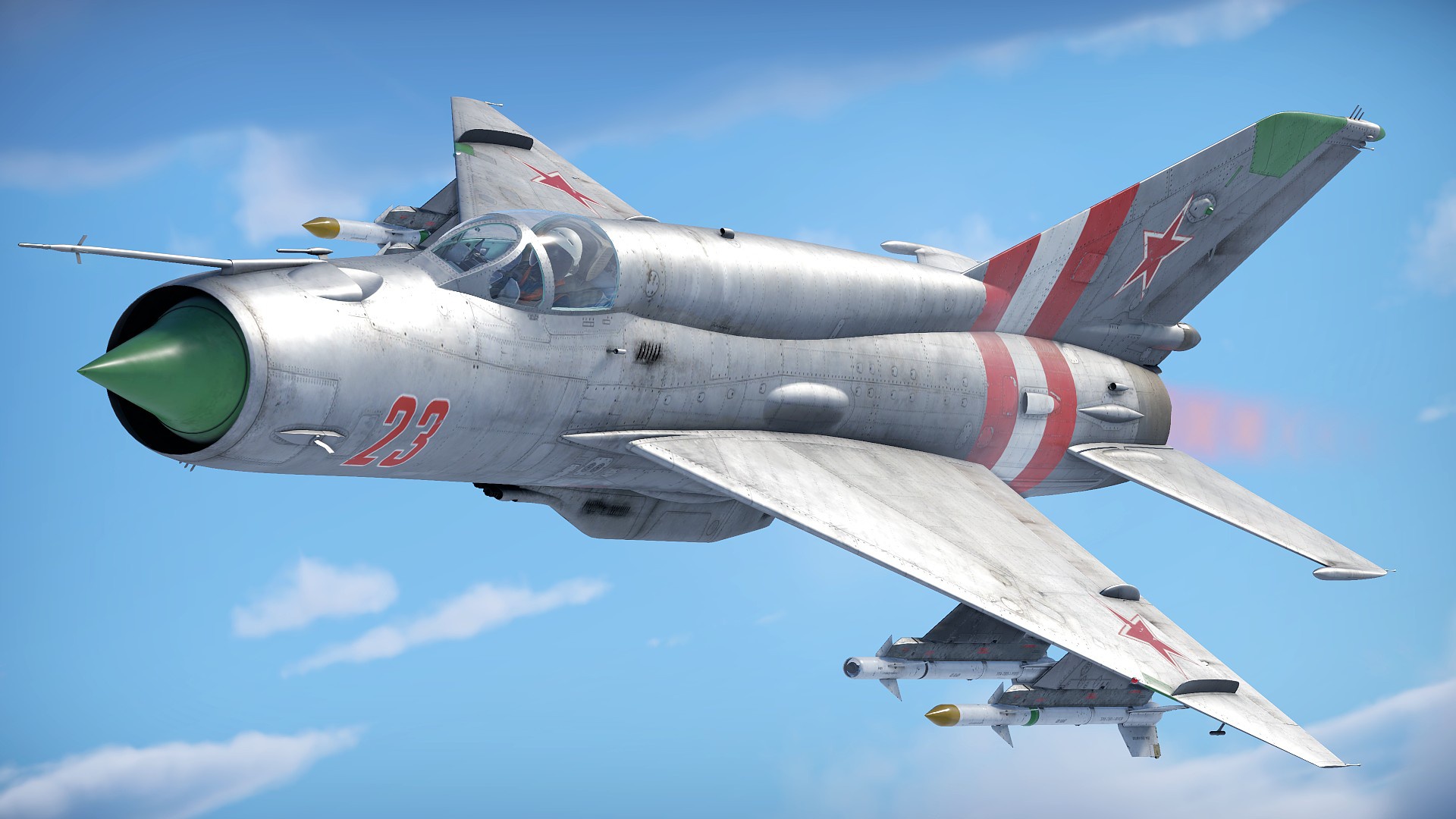 Download Warplane Military Mikoyan Gurevich MiG 21 HD Wallpaper