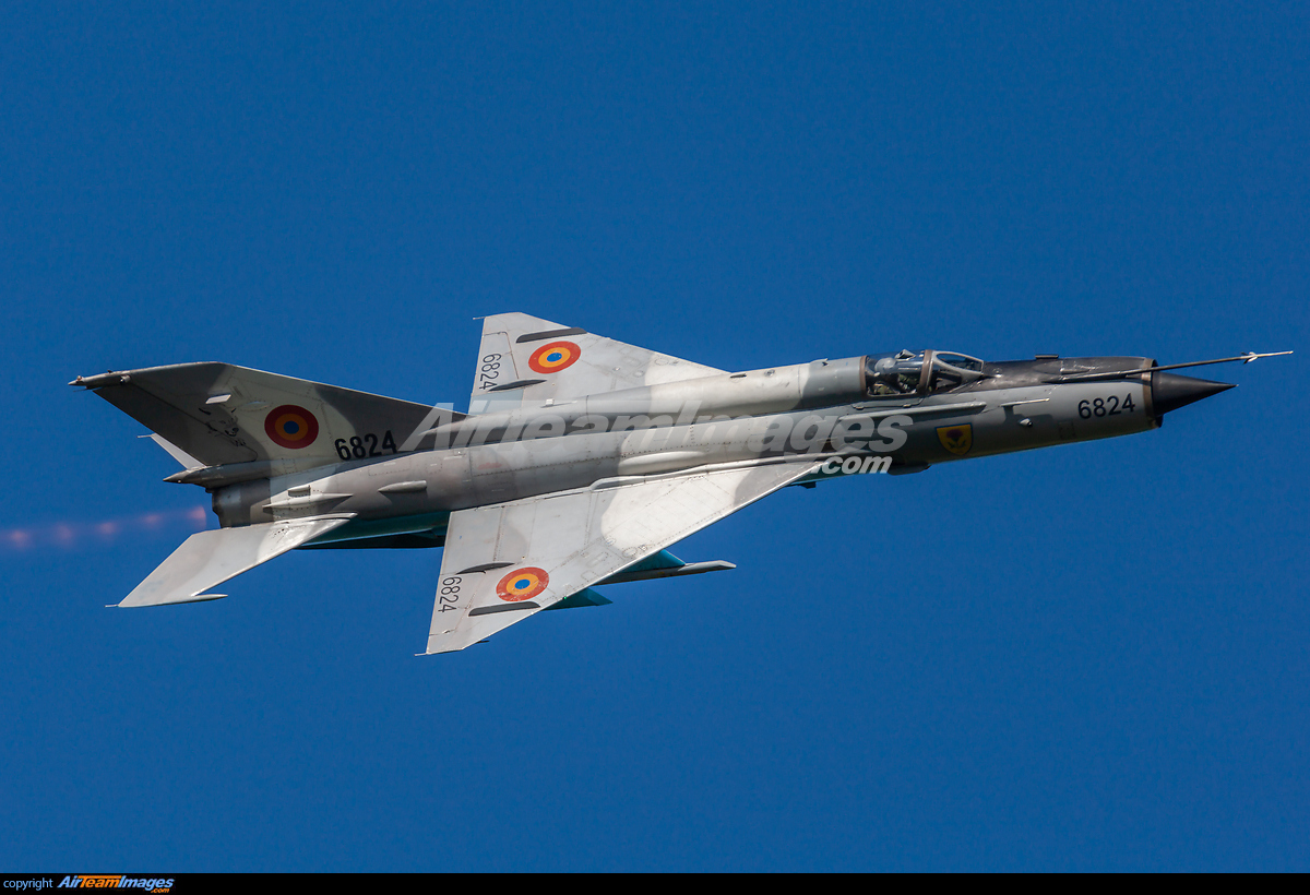 Mikoyan Gurevich MiG 21 Lancer Romania Air Force 6824