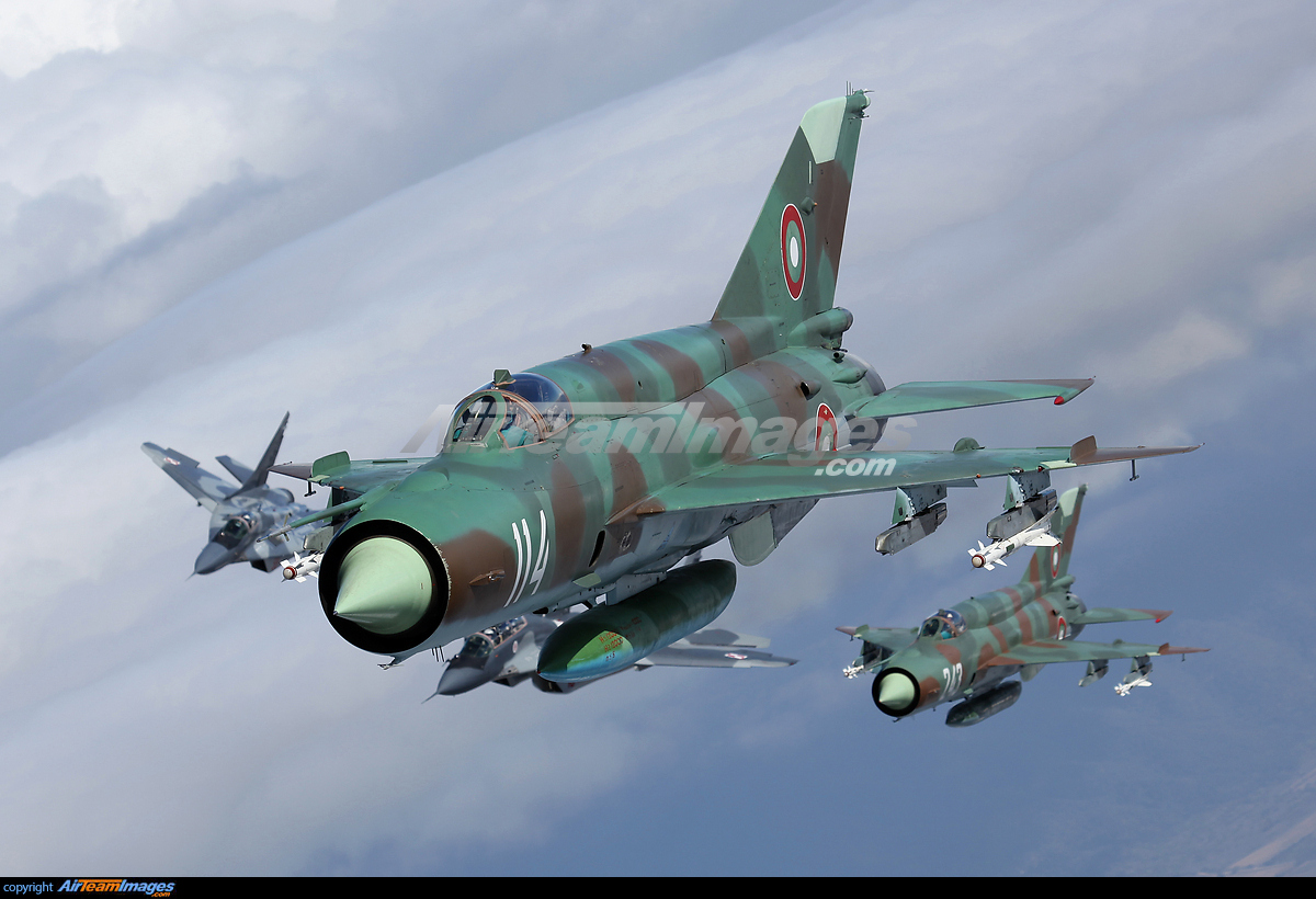 Mikoyan Gurevich MiG 21bis Bulgaria Force 114